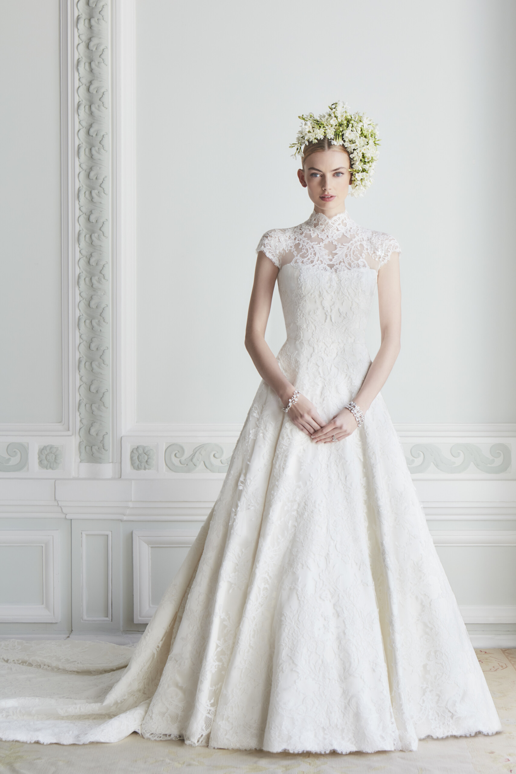 Phillipa Lepley Couture Lace Wedding Dress
