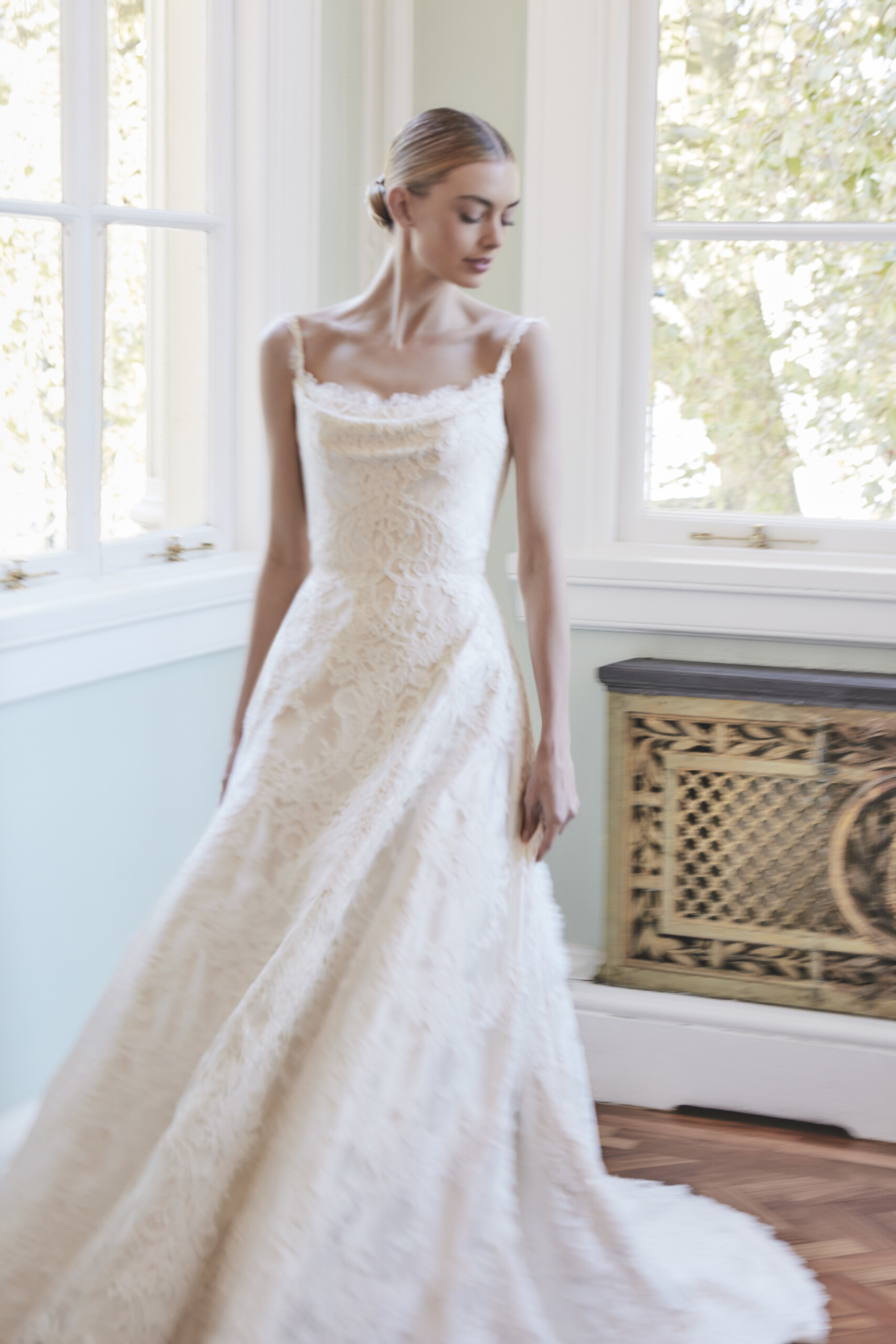 Phillipa Lepley Couture Lace Wedding Dress