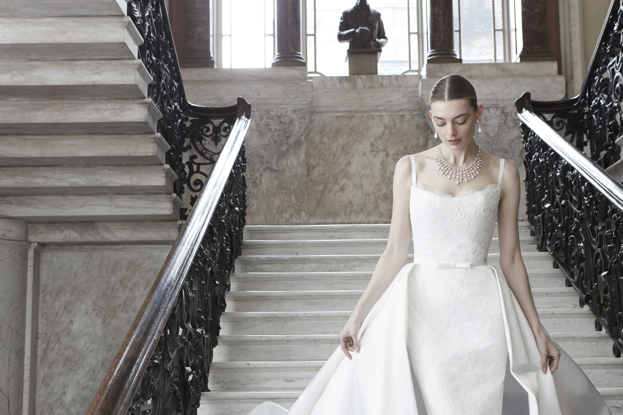 Phillipa Lepley Couture Lace Wedding Dress