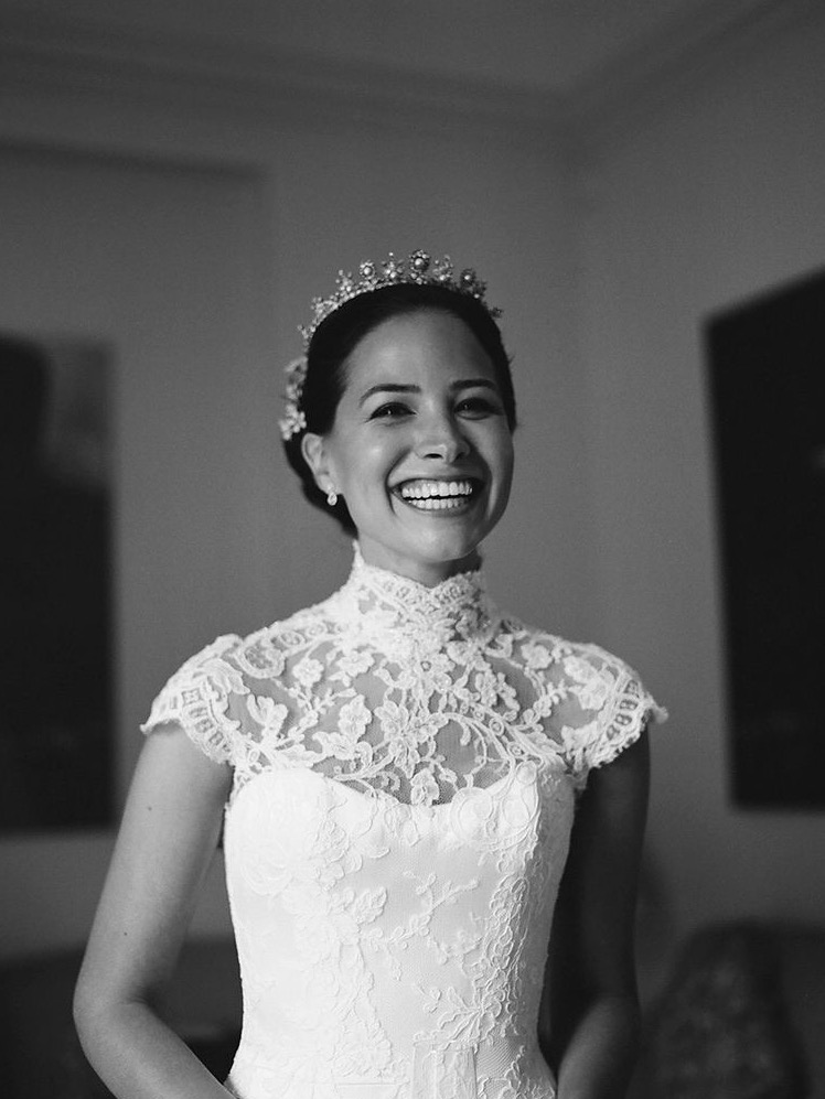 Phillipa Lepley Couture Lace Wedding Dress