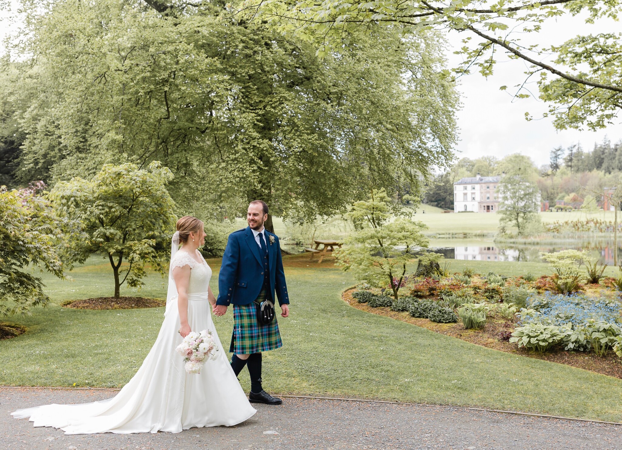 Phillipa Lepley Couture Lace Wedding Dress