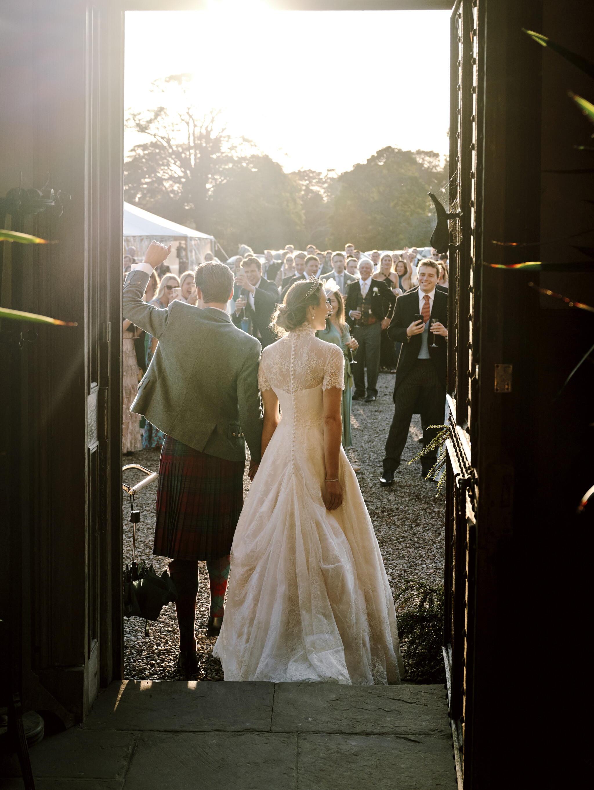 Phillipa Lepley Bride Kate High Neck Cap Sleeve Detachable Lace Overlay And Strapless Duchess Satin Gown
