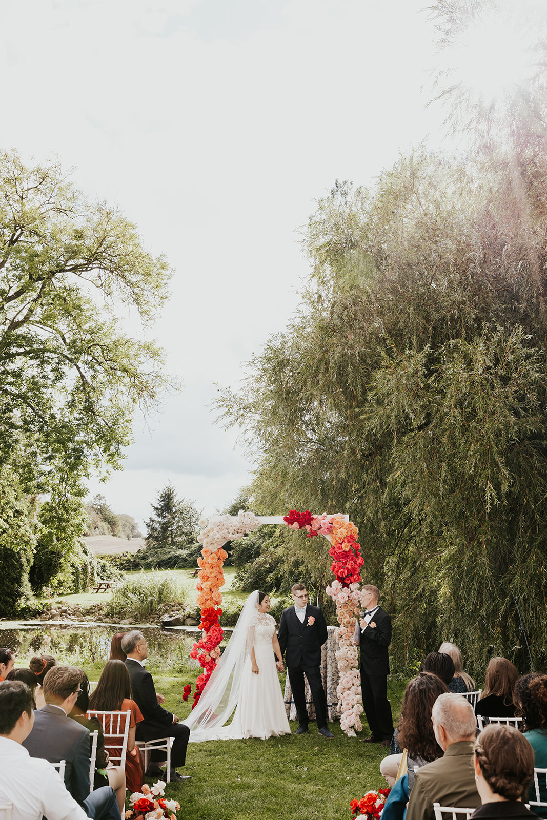 Phillipa Lepley Bride Haelin Bespoke Couture Bridal Fittings Process Embroidered High Neck Top and Gown
