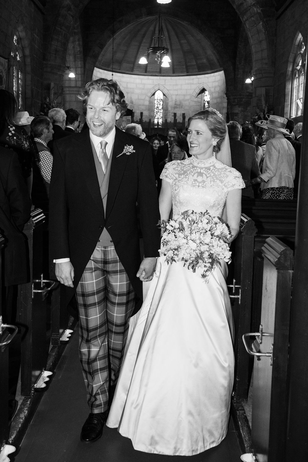 Phillipa Lepley Bride Roseanna Balmoral Wedding High Neck Embroidered Wedding Dress