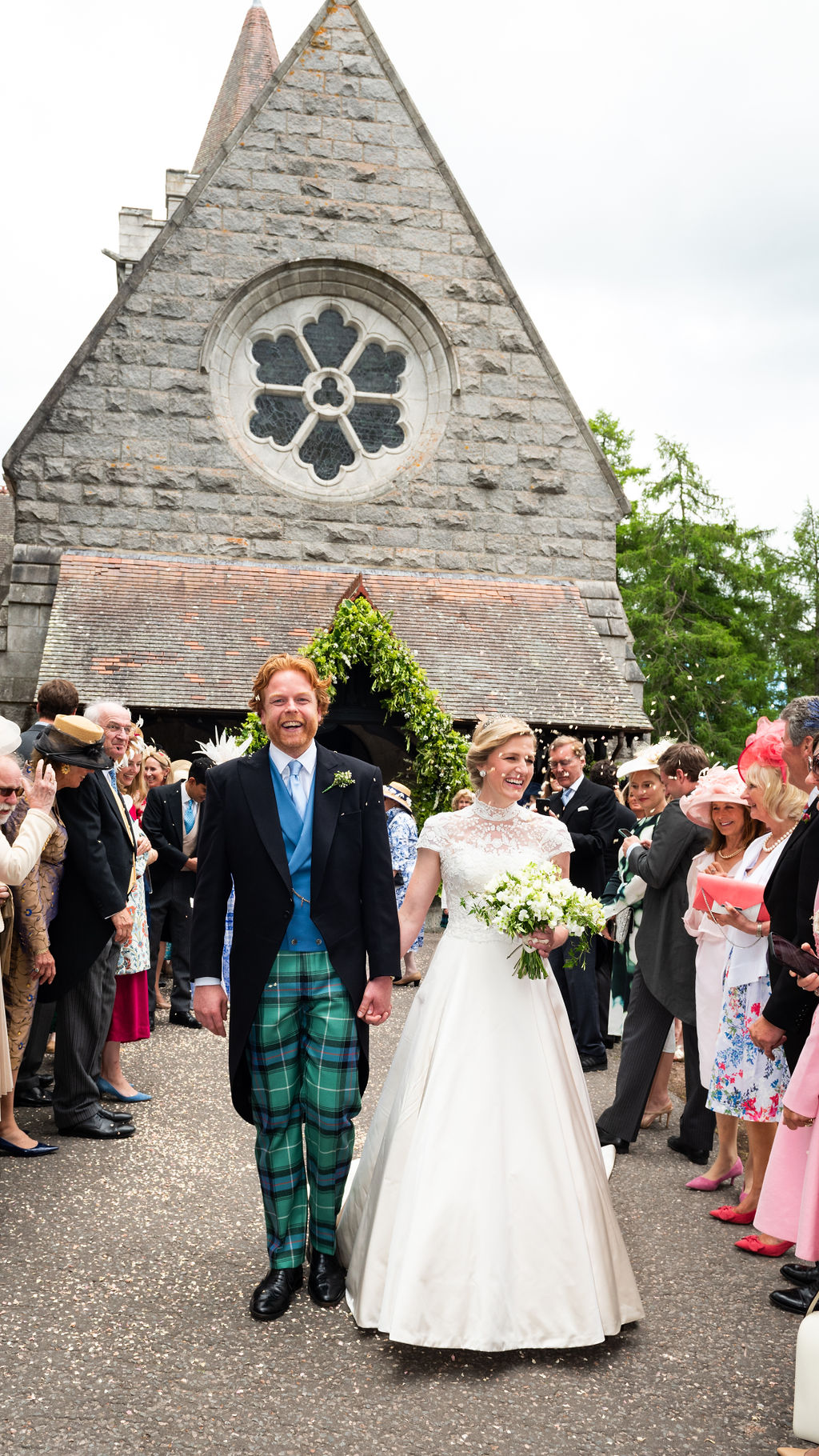 Phillipa Lepley Bride Roseanna Balmoral Wedding High Neck Embroidered