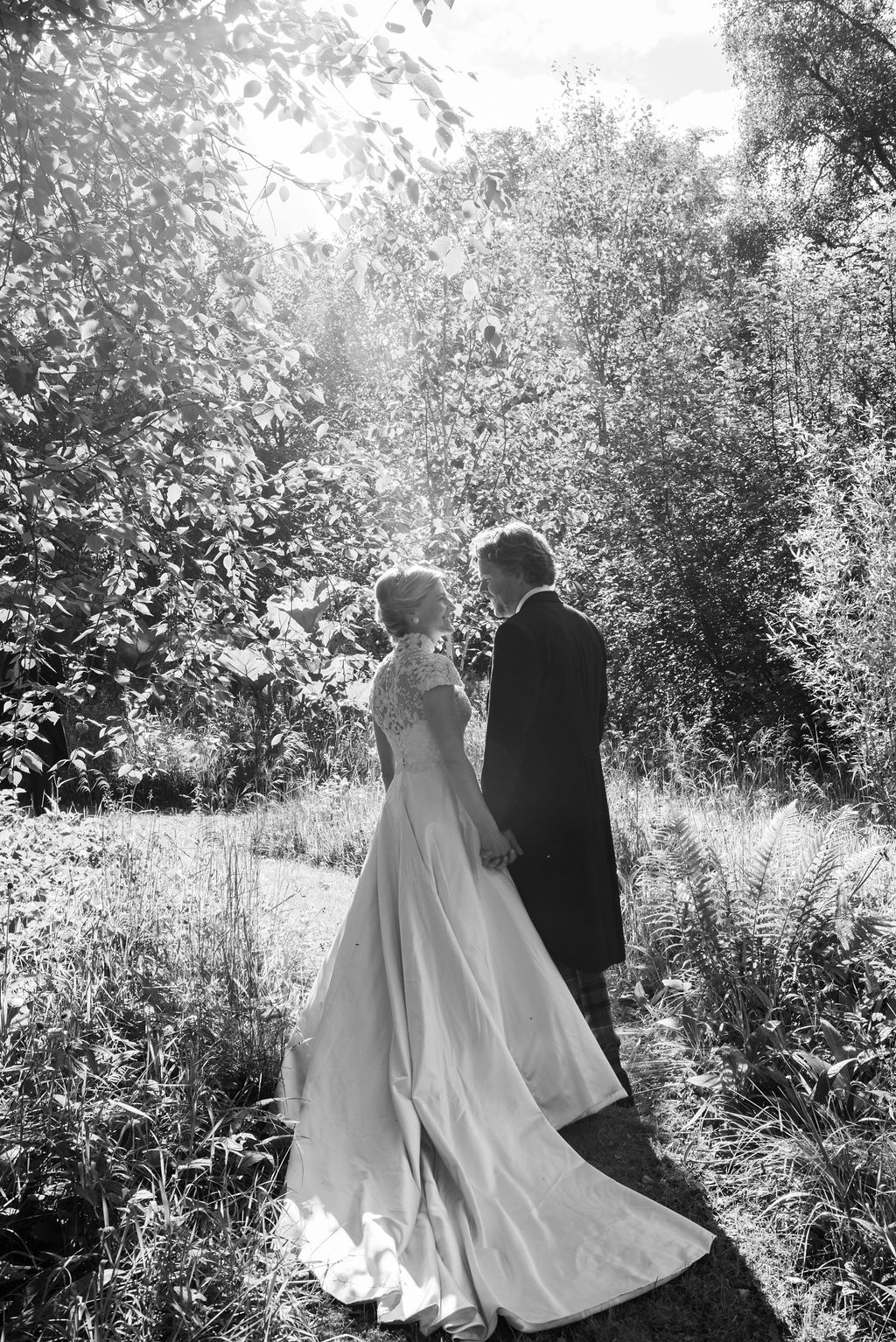 Phillipa Lepley Bride Roseanna Balmoral Wedding High Neck Embroidered Wedding Dress