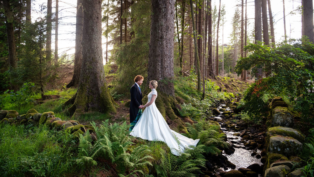 Phillipa Lepley Bride Roseanna Balmoral Wedding High Neck Embroidered Wedding Dress