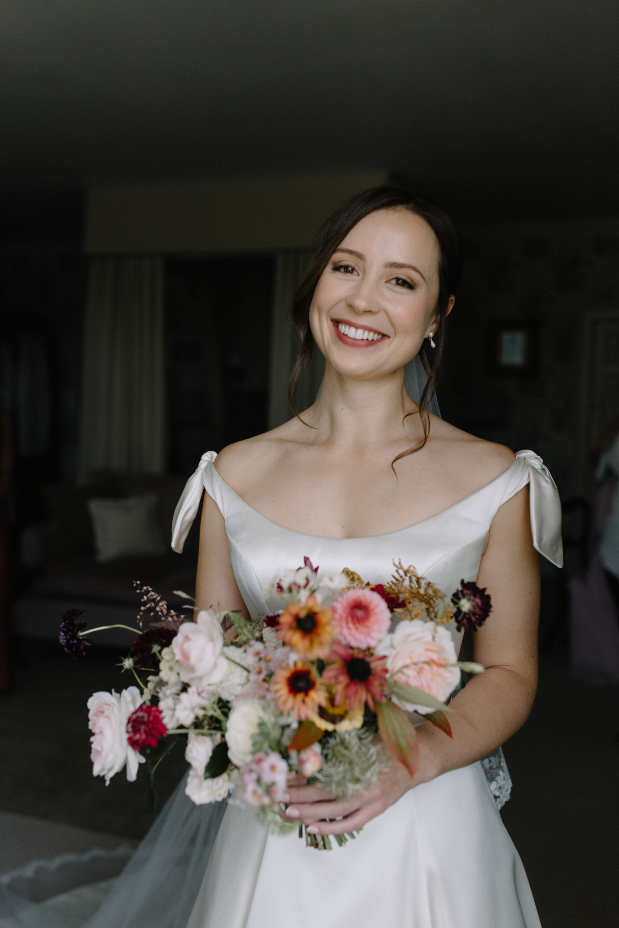 Phillipa Lepley Bride Emma Bespoke Duchess Satin Wedding Dress With Bows