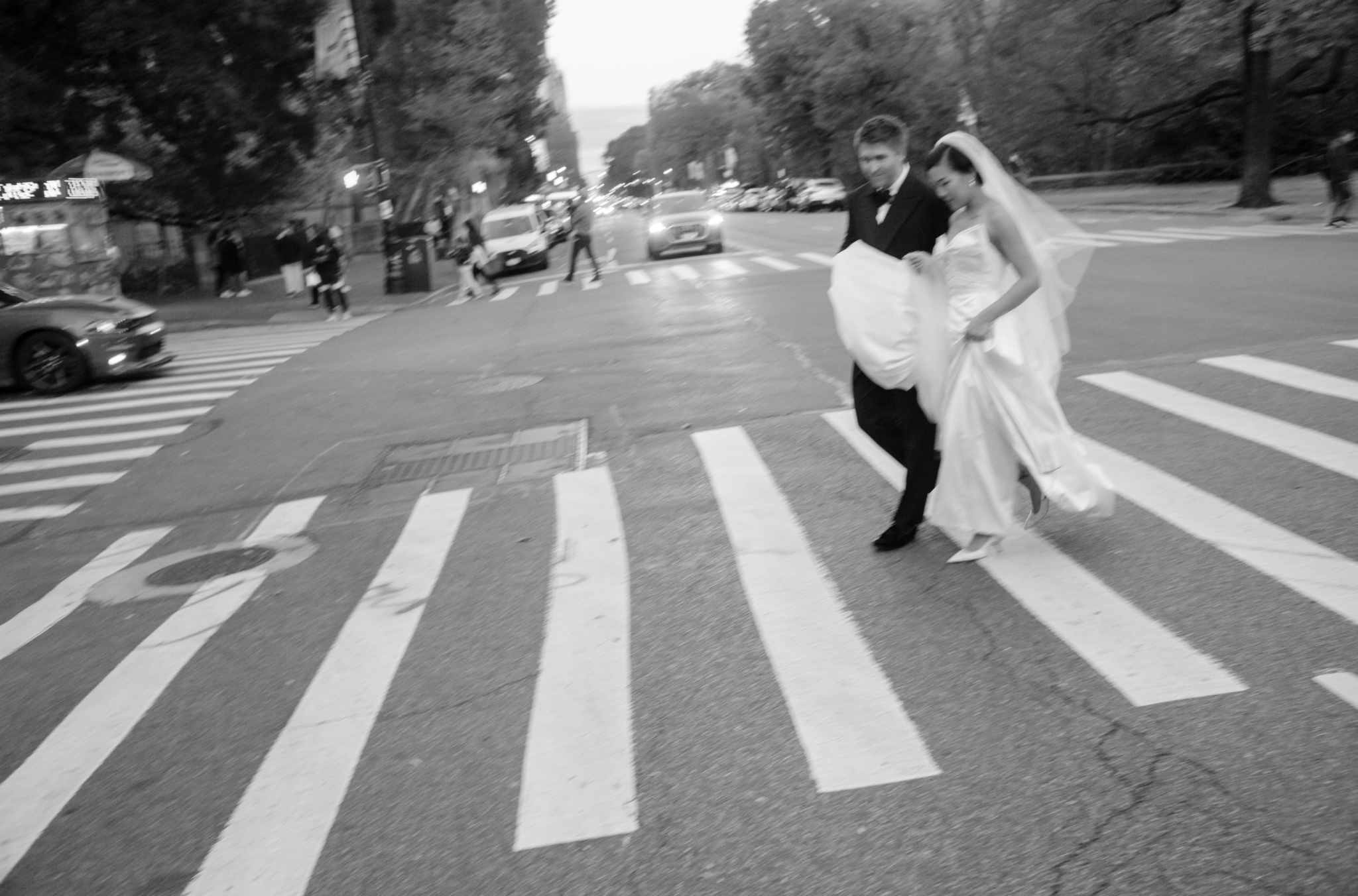 Phillipa Lepley Bride Jessica Corseted Strapless Bow Wedding Dress Bespoke Overskirt New York City Wedding