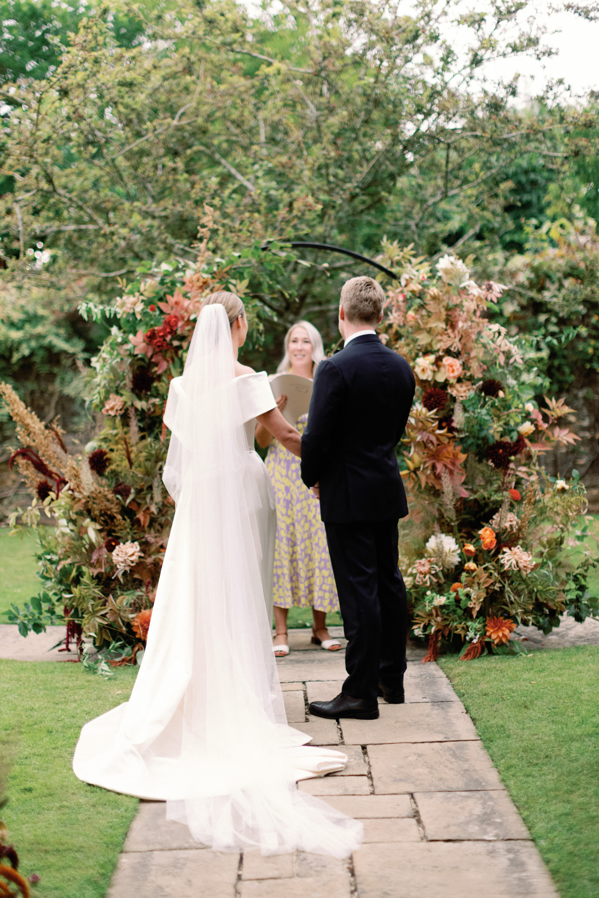 Phillipa Lepley Bride Sophie Modern Duchess Satin Off The Shoulder Wedding Dress