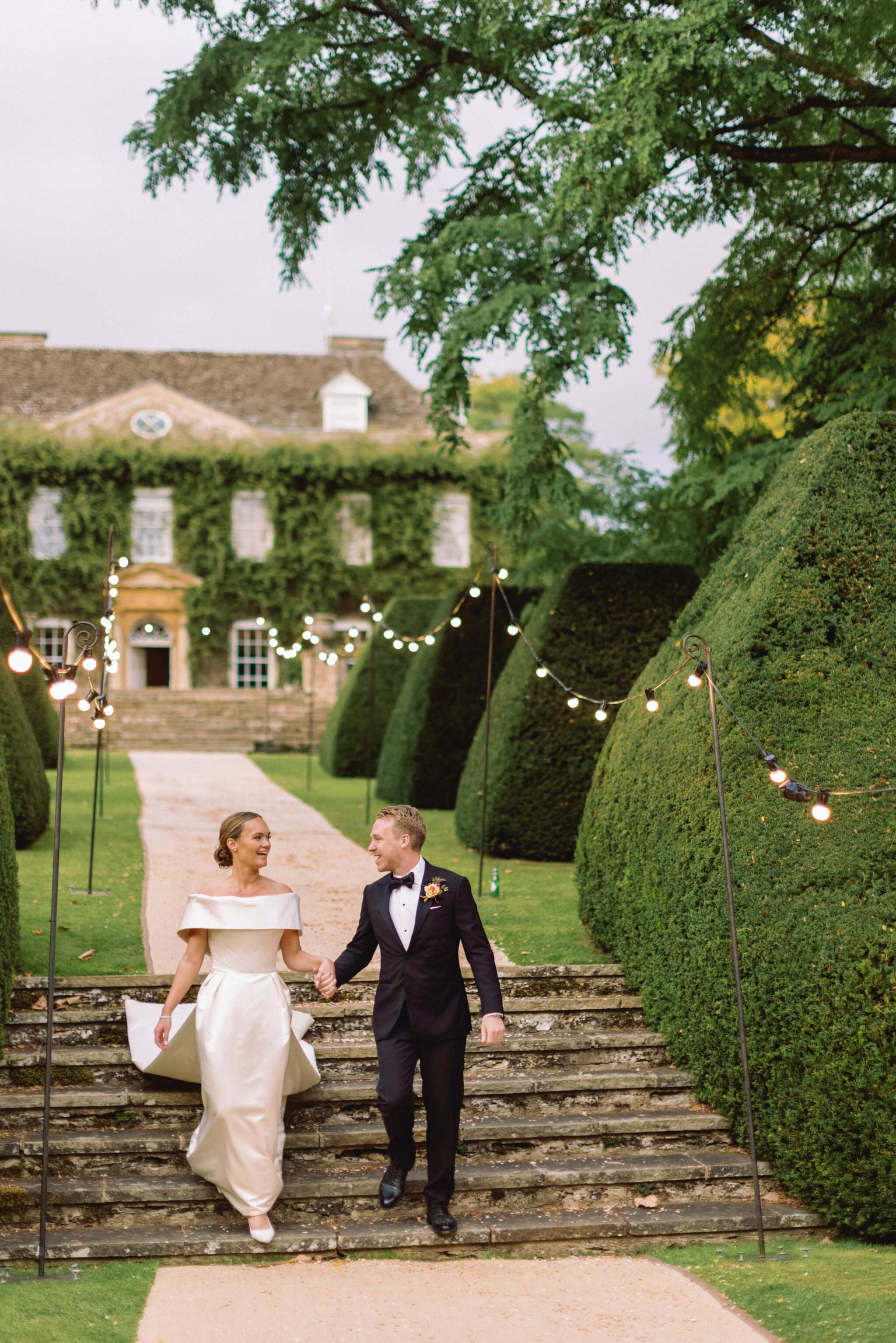 Phillipa Lepley Bride Sophie Modern Duchess Satin Off The Shoulder Wedding Dress