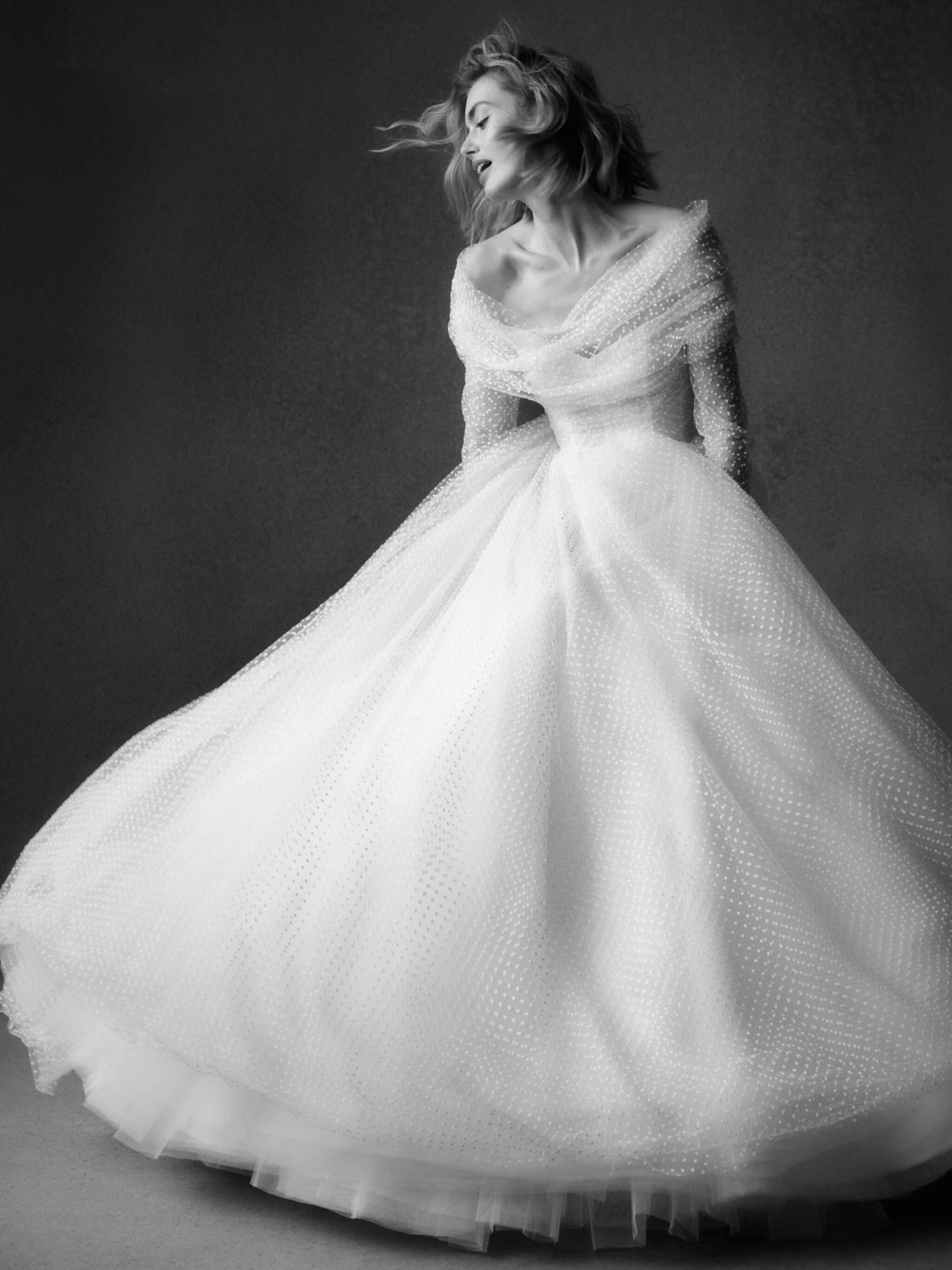 Phillipa Lepley Couture Wedding Dress Radiance Collection Dotty Dream