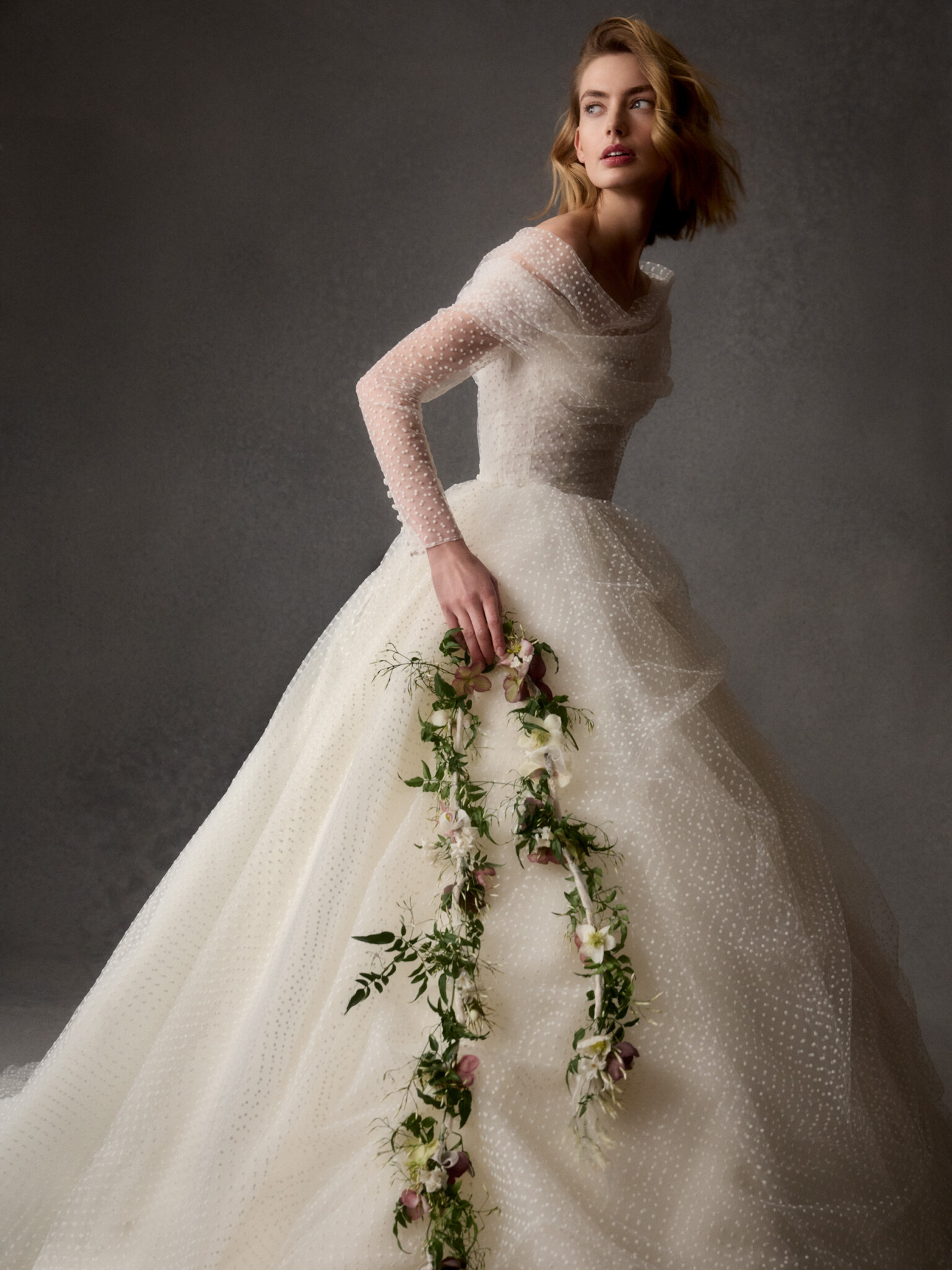 Phillipa Lepley Couture Wedding Dress Radiance Collection Dotty Dream