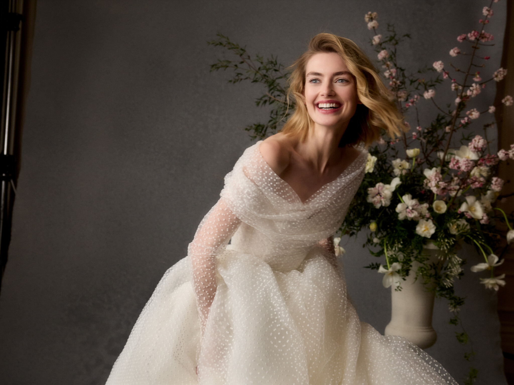 Phillipa Lepley Couture Wedding Dress Radiance Collection Dotty Dream