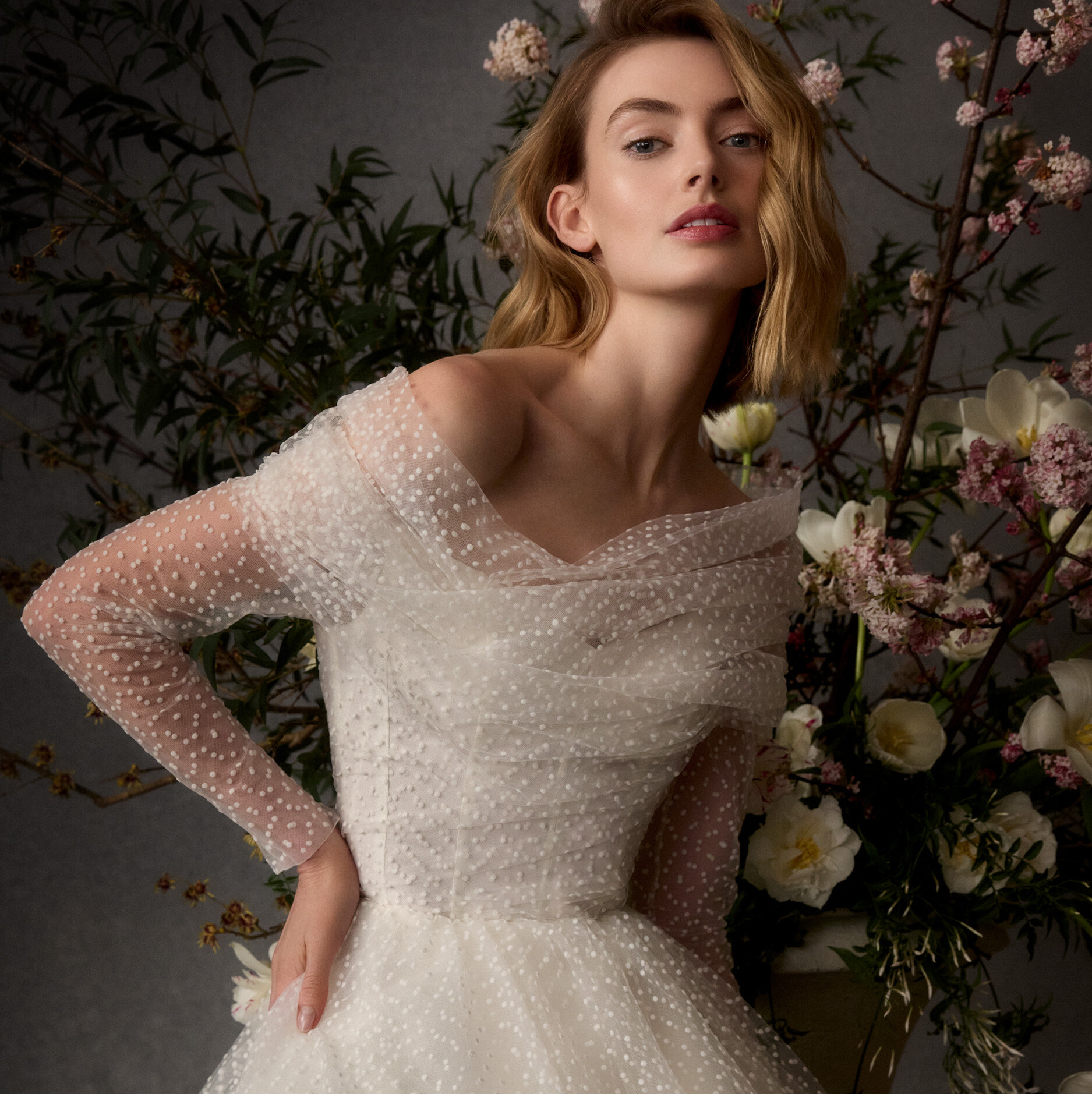 Phillipa Lepley Couture Wedding Dress Radiance Collection Dotty Dream