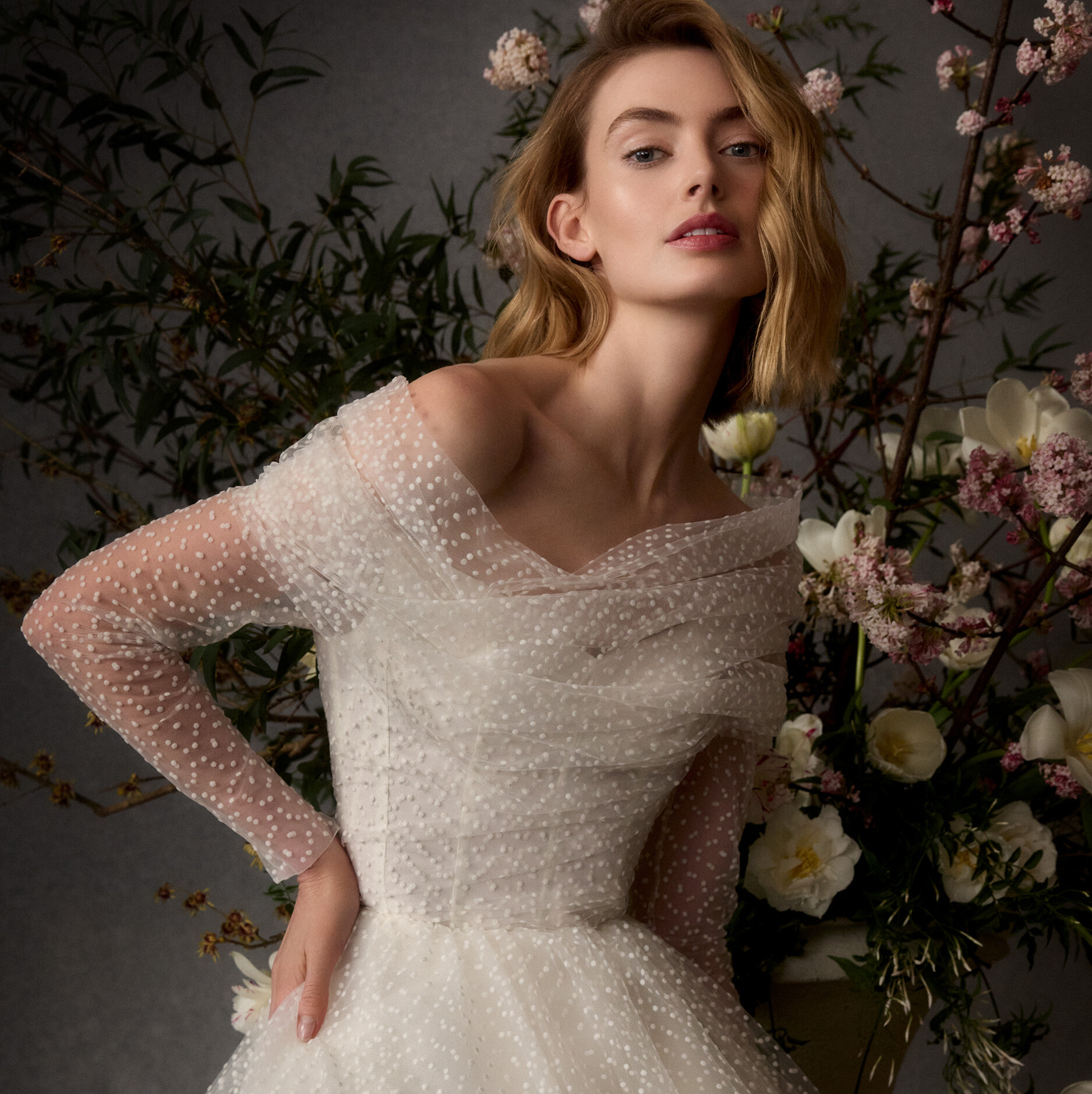 Phillipa Lepley Couture Wedding Dress Radiance Collection Dotty Dream