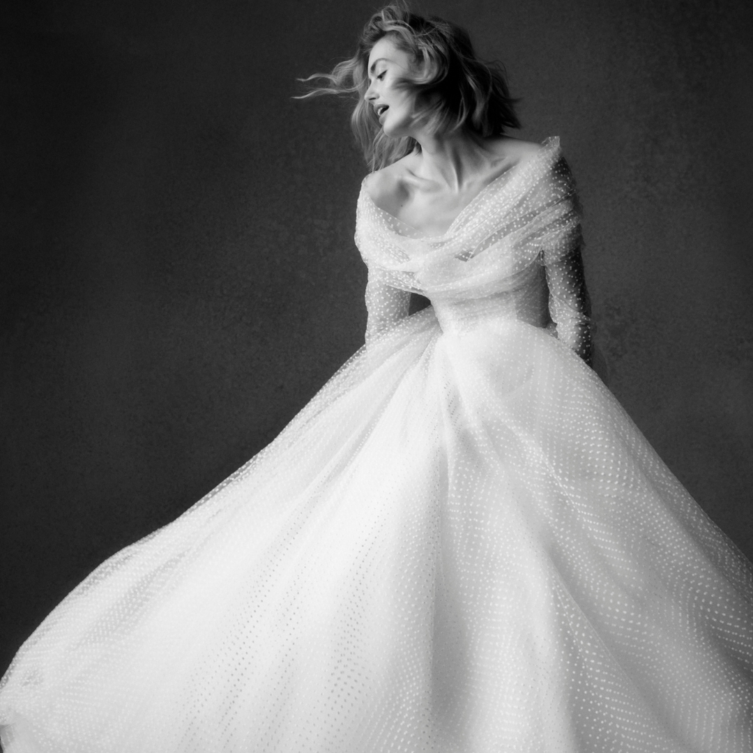 Phillipa Lepley Couture Wedding Dress Radiance Collection Dotty Dream