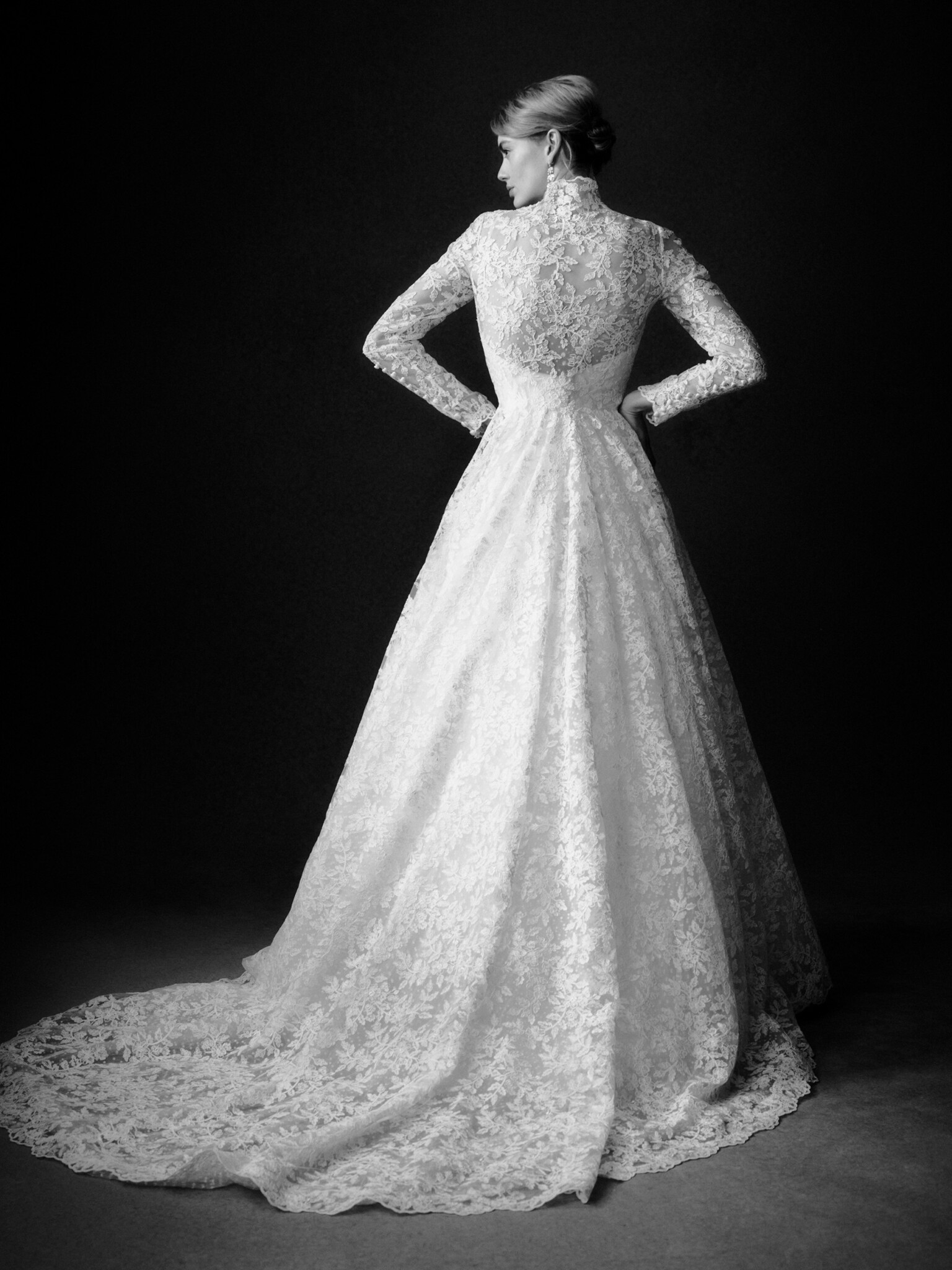 Phillipa Lepley Couture Wedding Dress Radiance Collection Vienna Apple & Oak Coat