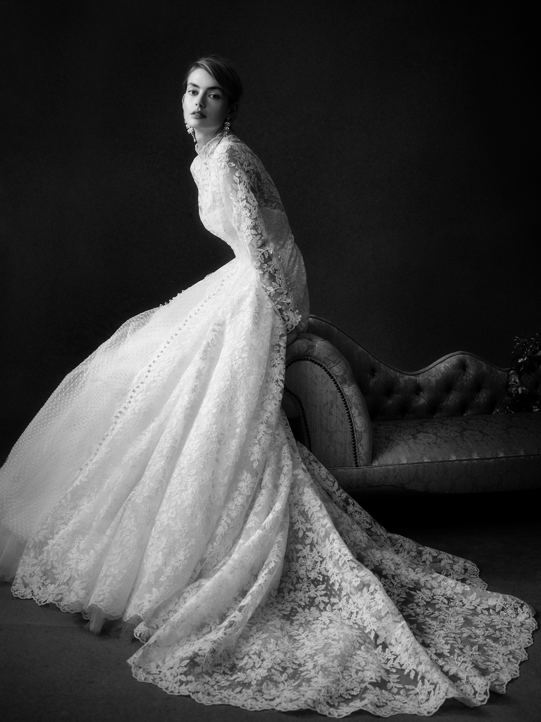 Phillipa Lepley Couture Wedding Dress Radiance Collection Vienna Apple & Oak Coat