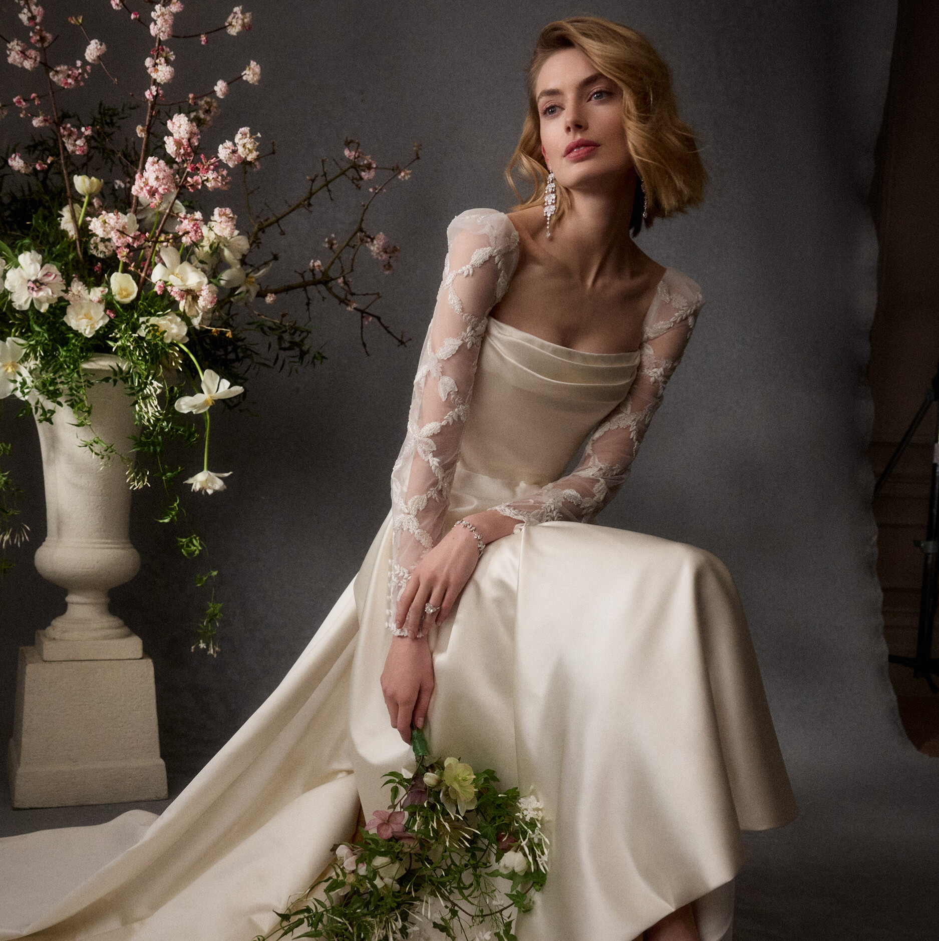 Phillipa Lepley Couture Wedding Dress Radiance Collection Christobal Lattice