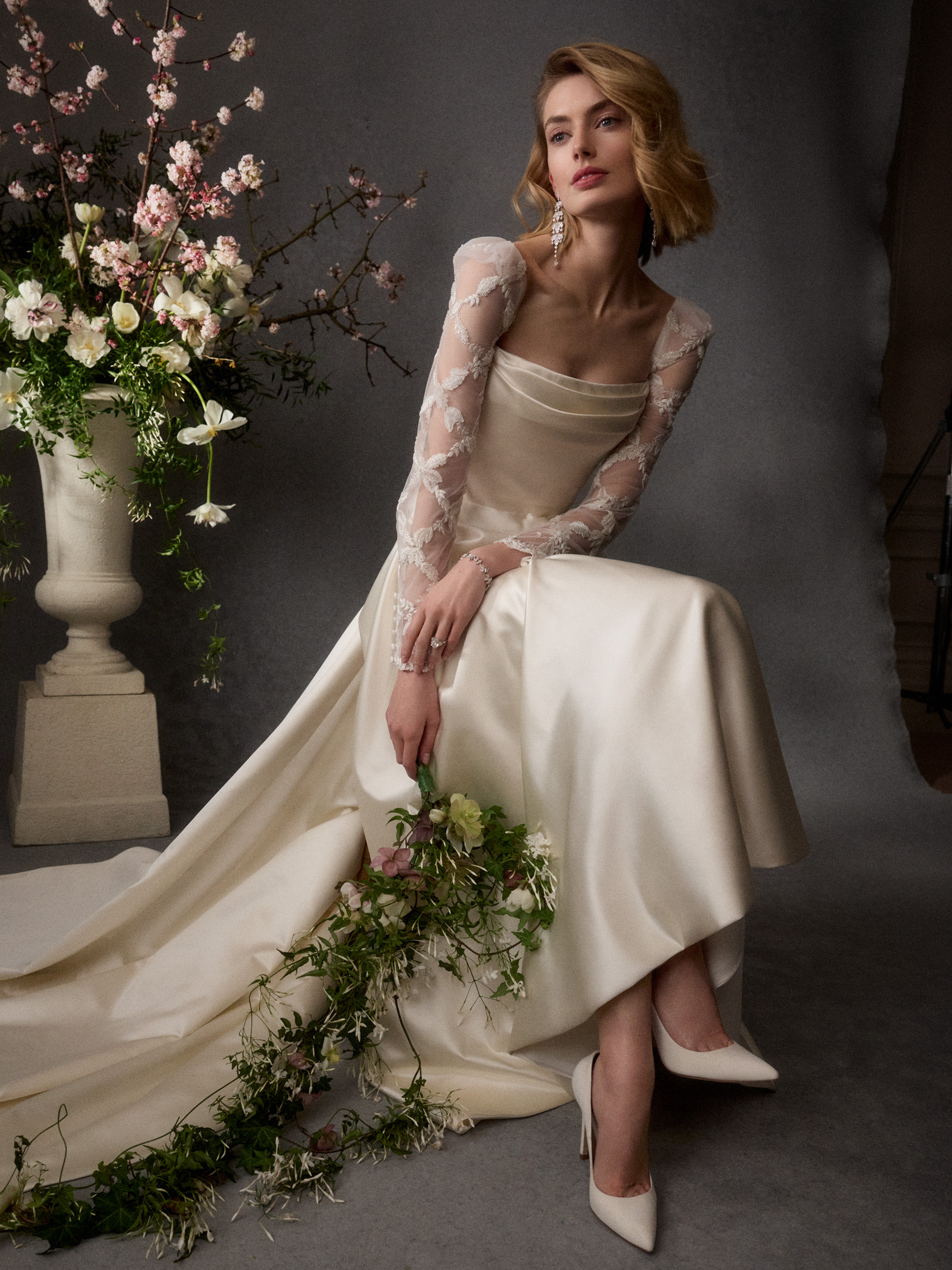 Phillipa Lepley Couture Wedding Dress Radiance Collection Christobal Lattice