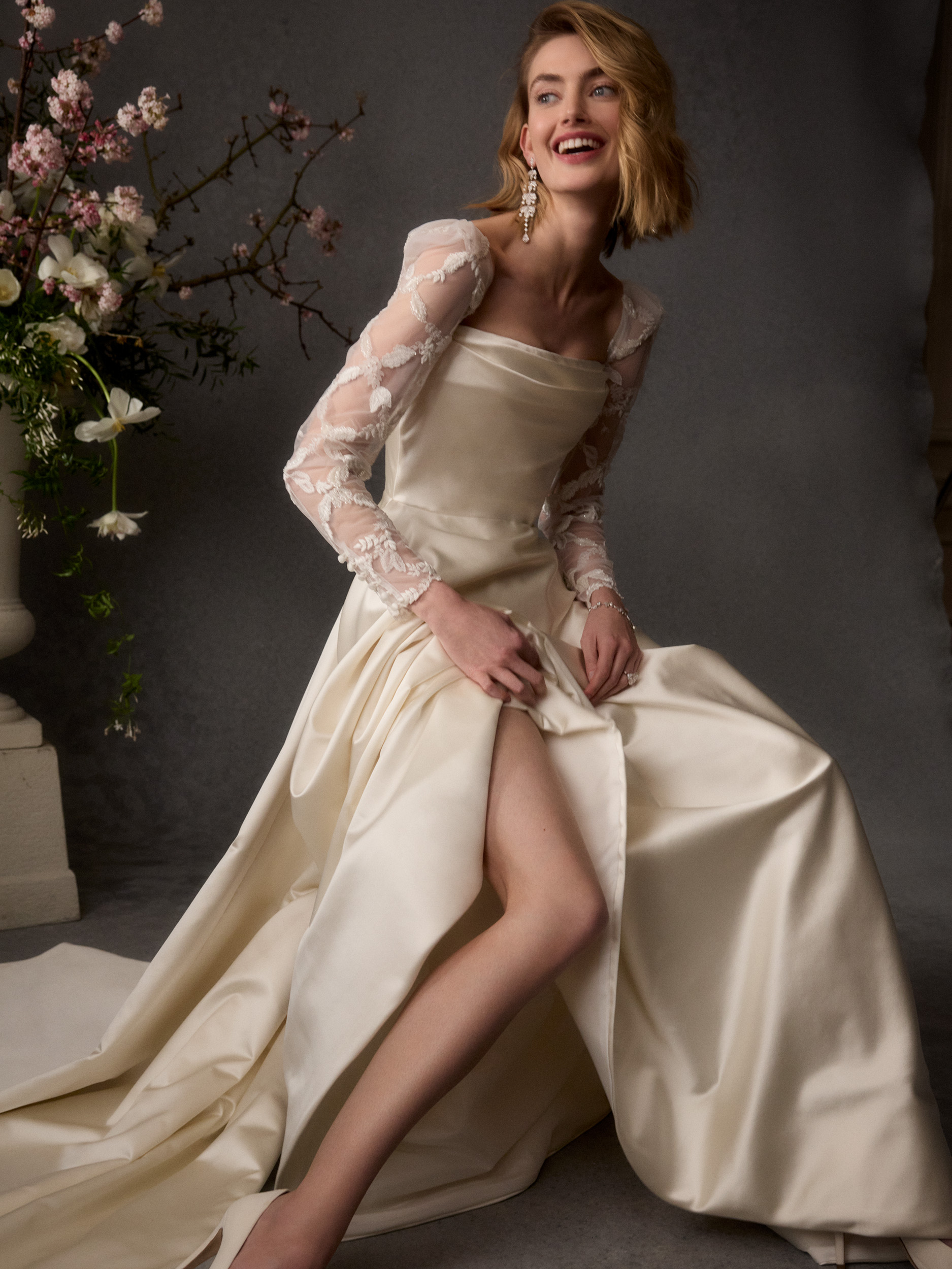 Phillipa Lepley Couture Wedding Dress Radiance Collection Christobal Lattice