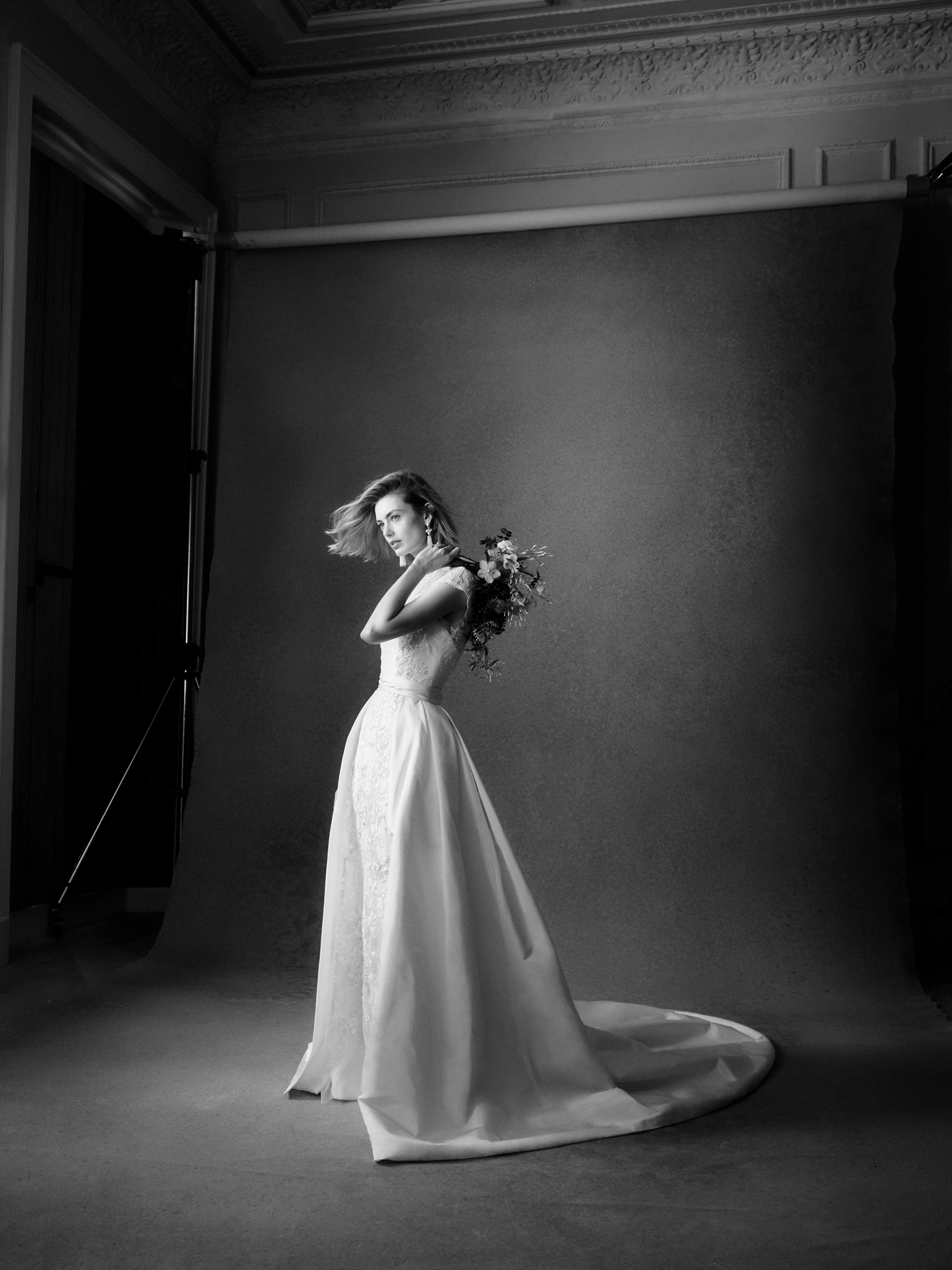 Phillipa Lepley Couture Wedding Dress Radiance Collection Moulante Maiden’s Fern