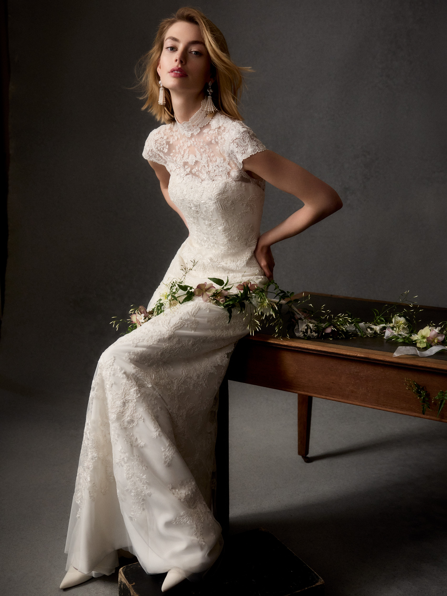 Phillipa Lepley Couture Wedding Dress Radiance Collection Moulante Maiden’s Fern