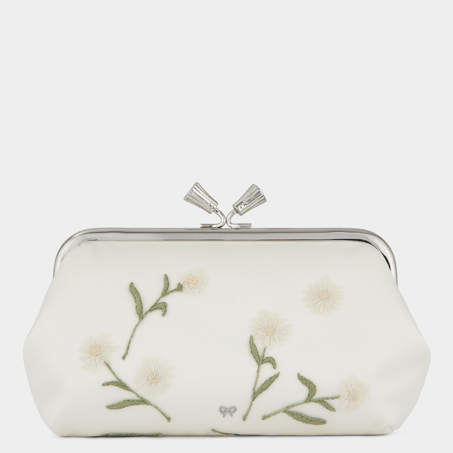 Phillipa Lepley Anya Hindmarch Colloraboration Bespoke Embroidered Maud Clutches Eveningwear And Bridal Bags