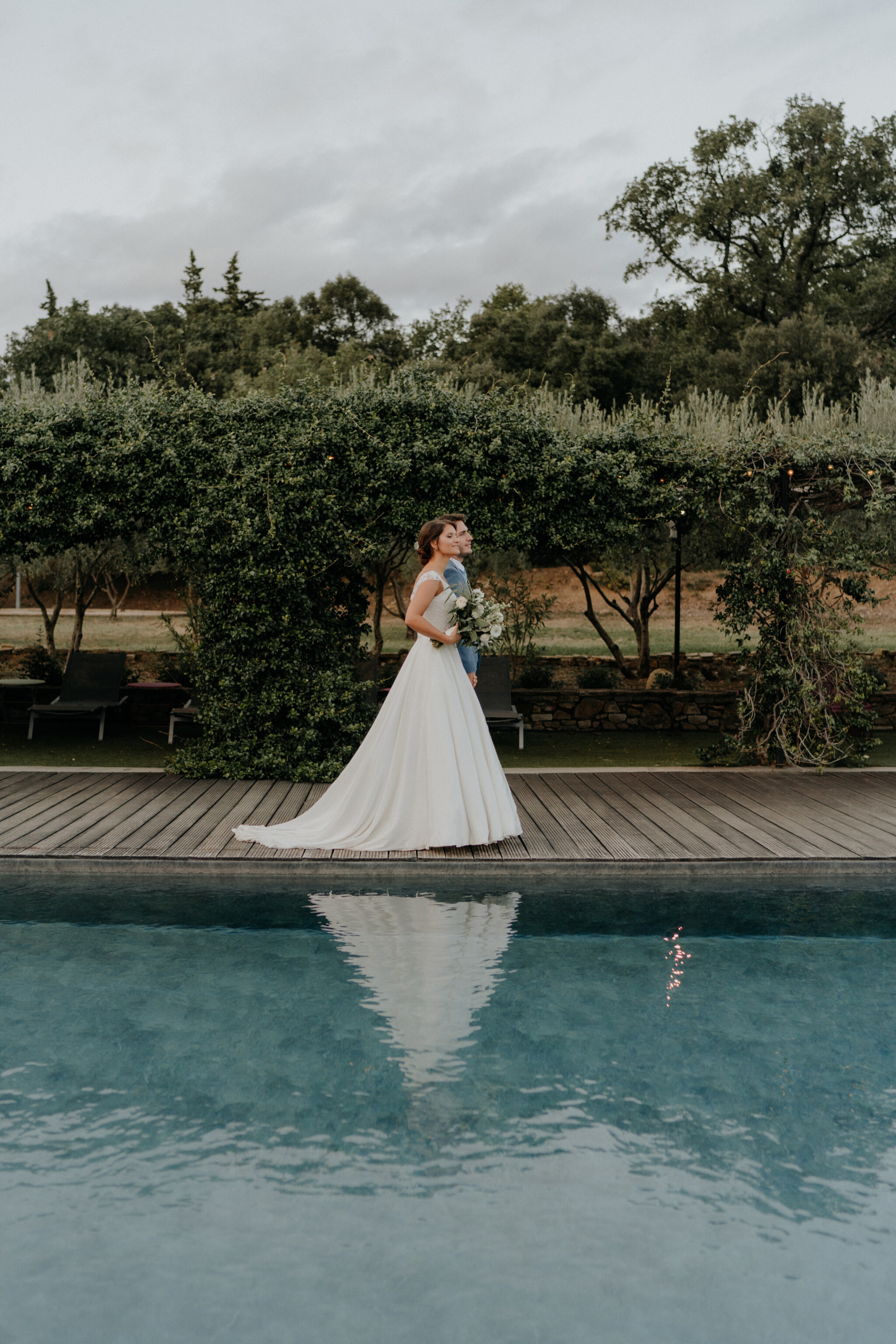 Phillipa Lepley Couture Lightweight Wedding Dress For Beach Wedding