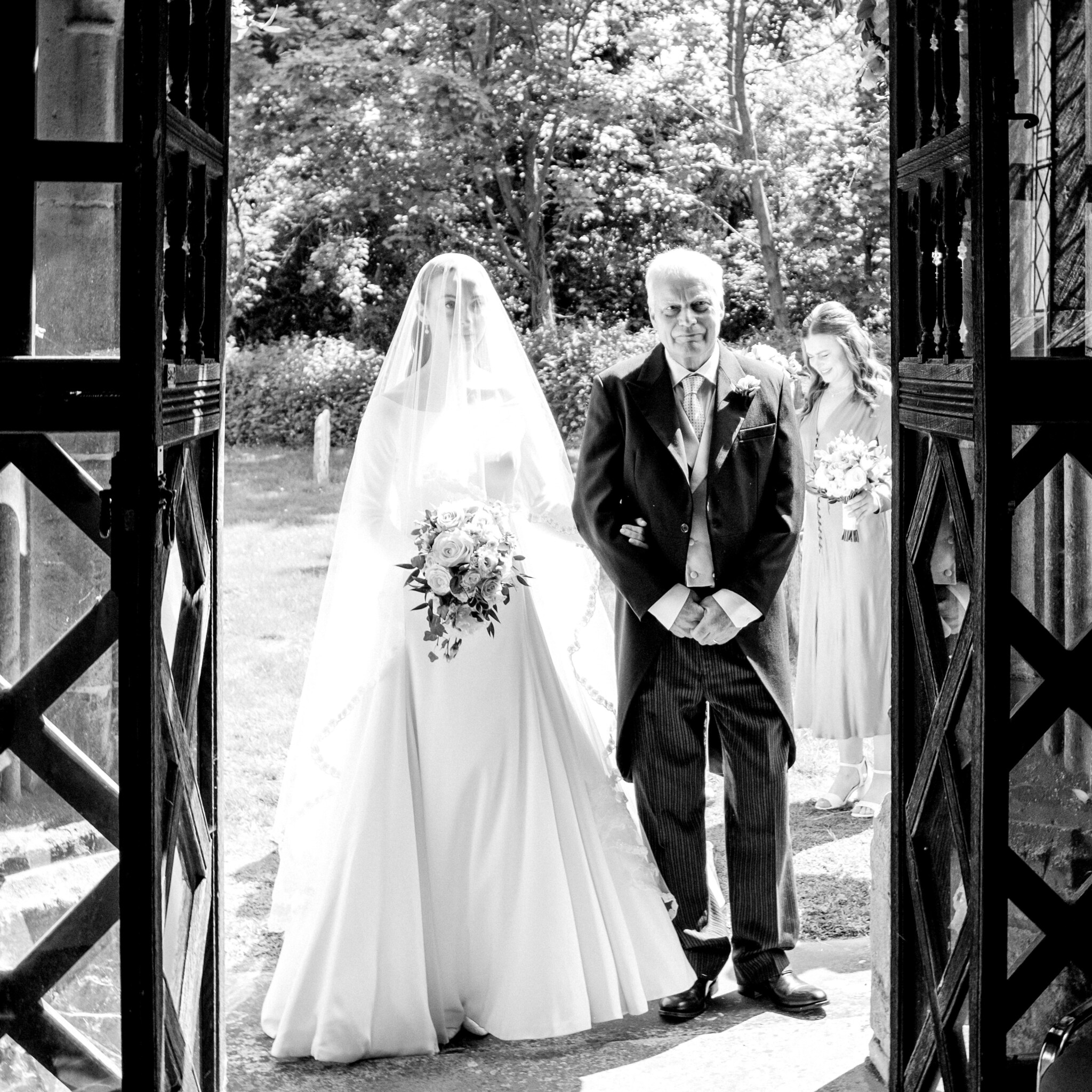 Phillipa Lepley bride Emily Couture Silk Crepe Wedding Dress Long Sleeve Bateau Neckline