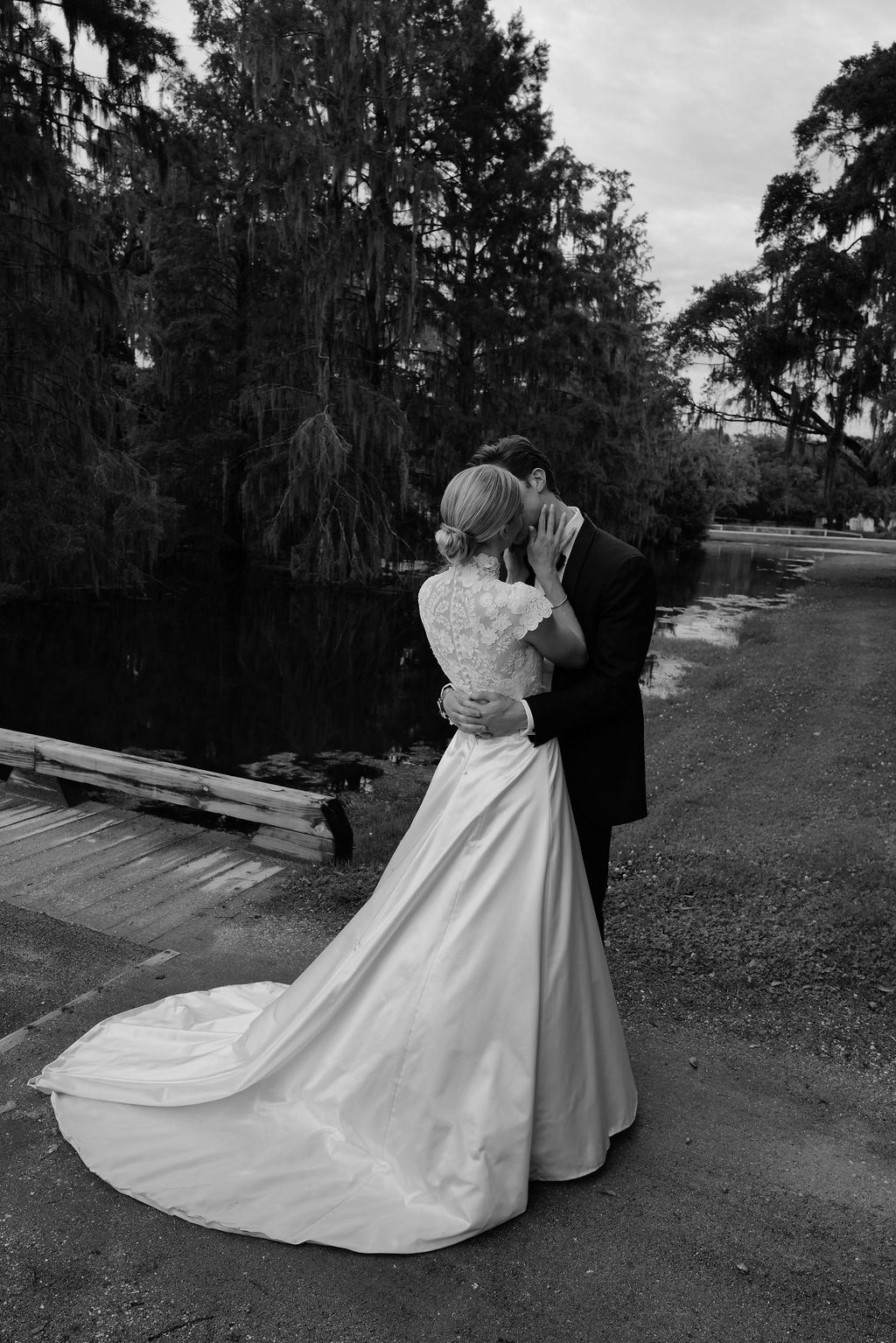 Phillipa Lepley bride Julia High Neck Dropped Waist Wedding Dress With Removable Embroidered Top Charleston Wedding