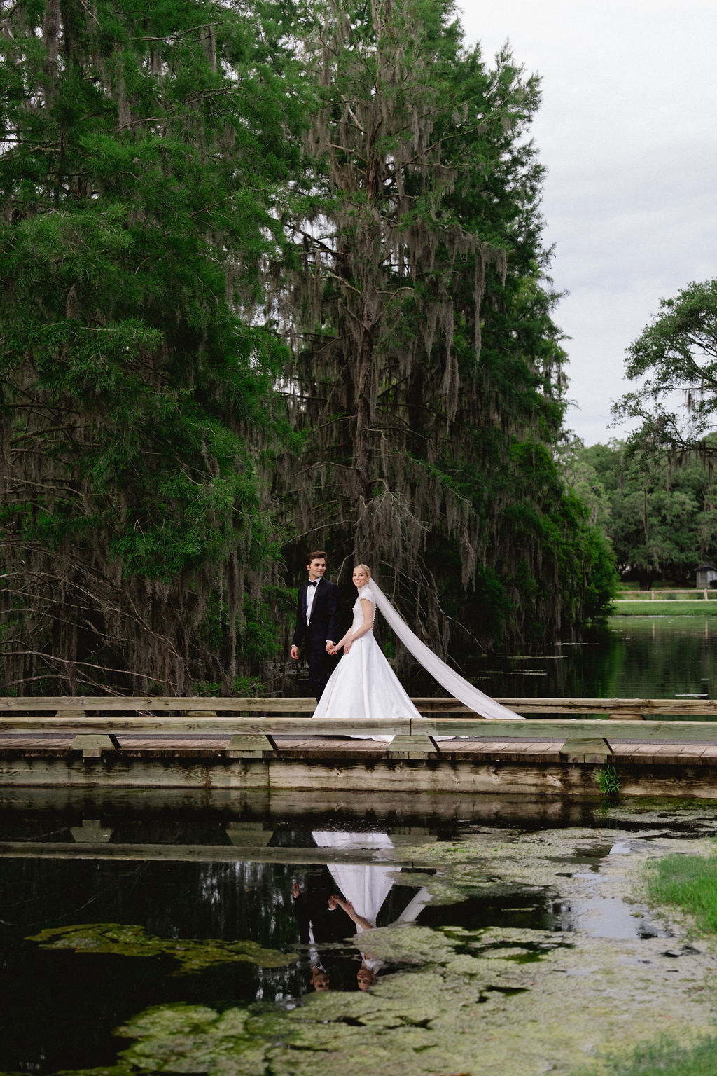 Phillipa Lepley bride Julia High Neck Dropped Waist Wedding Dress With Removable Embroidered Top Charleston Wedding