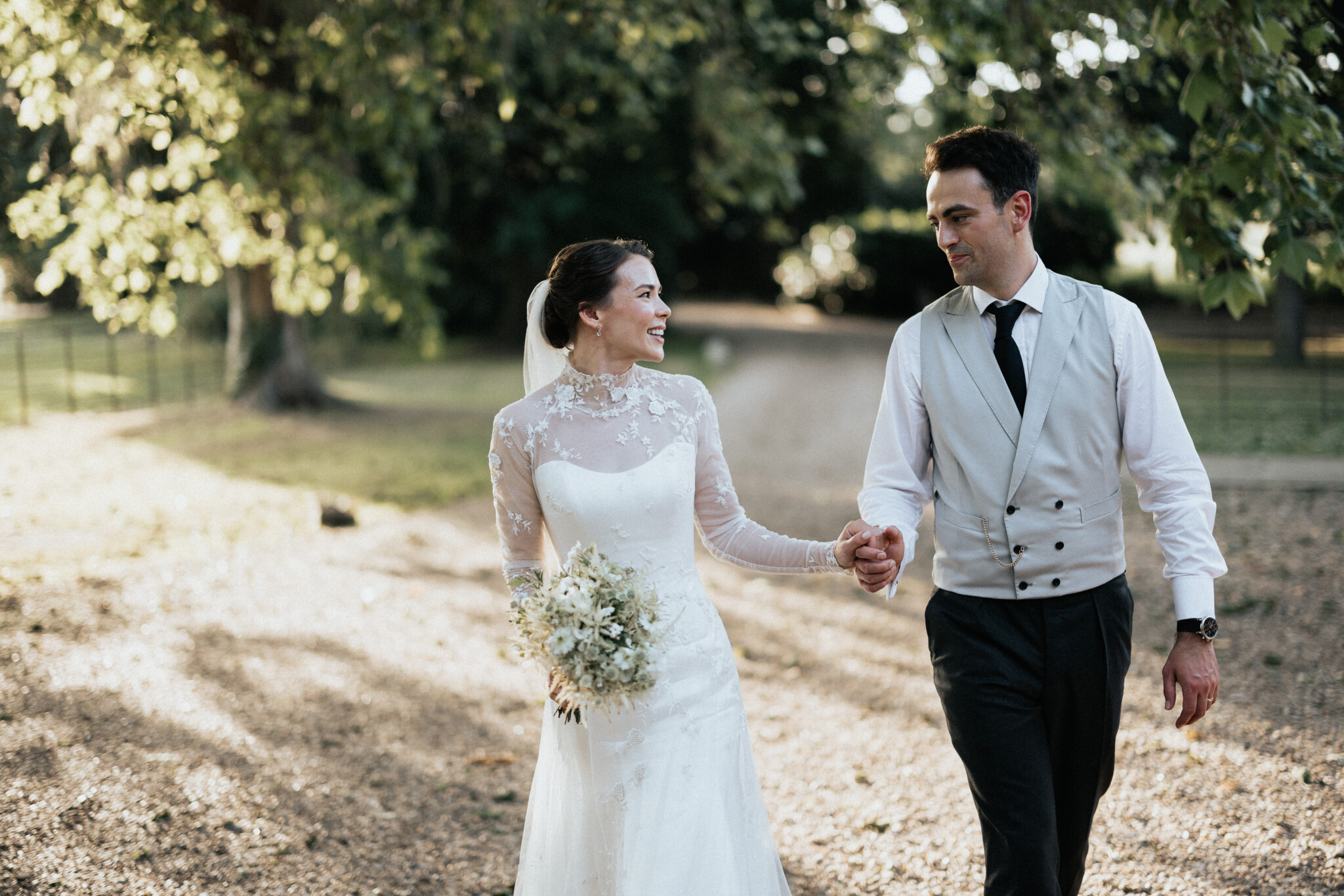 A Quintessential English Country Garden wedding Phillipa Lepley Couture Wedding Dress