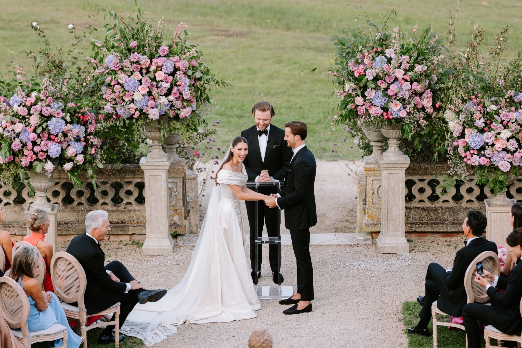 A Quintessential English Country Garden wedding Phillipa Lepley Couture Wedding Dress