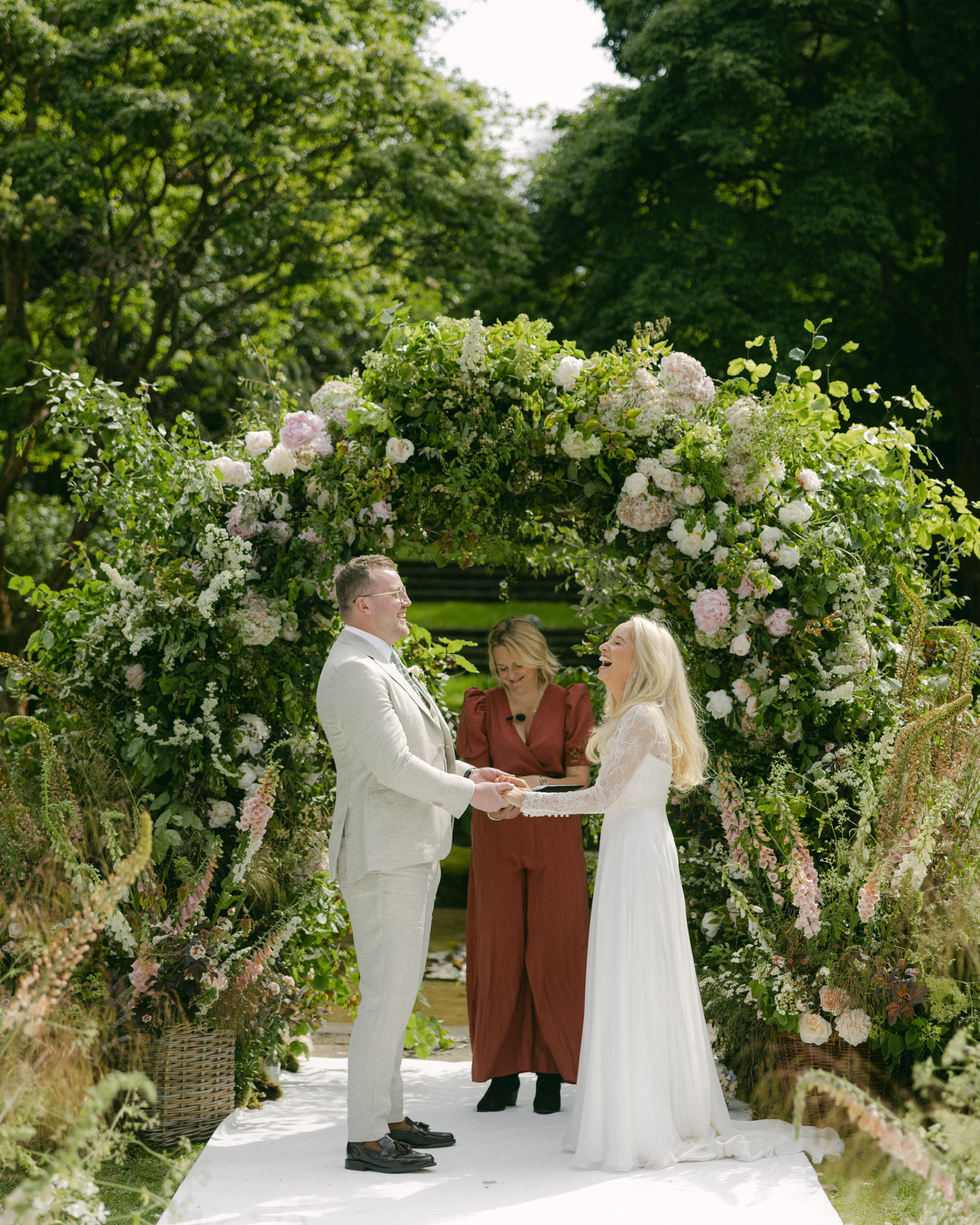 Phillipa Lepley Madeline Satin Chiffon Lace Wedding Dress Wedding At Cornwell Manor