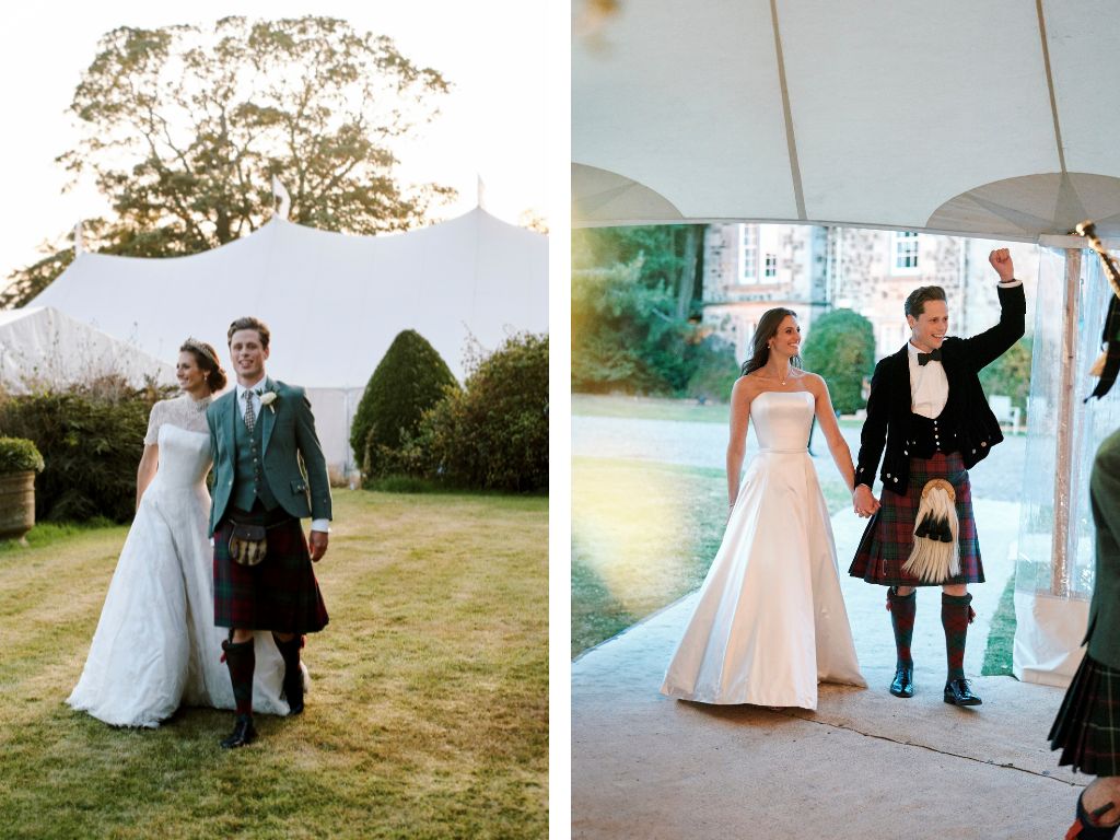 A Quintessential English Country Garden wedding Phillipa Lepley Couture Wedding Dress