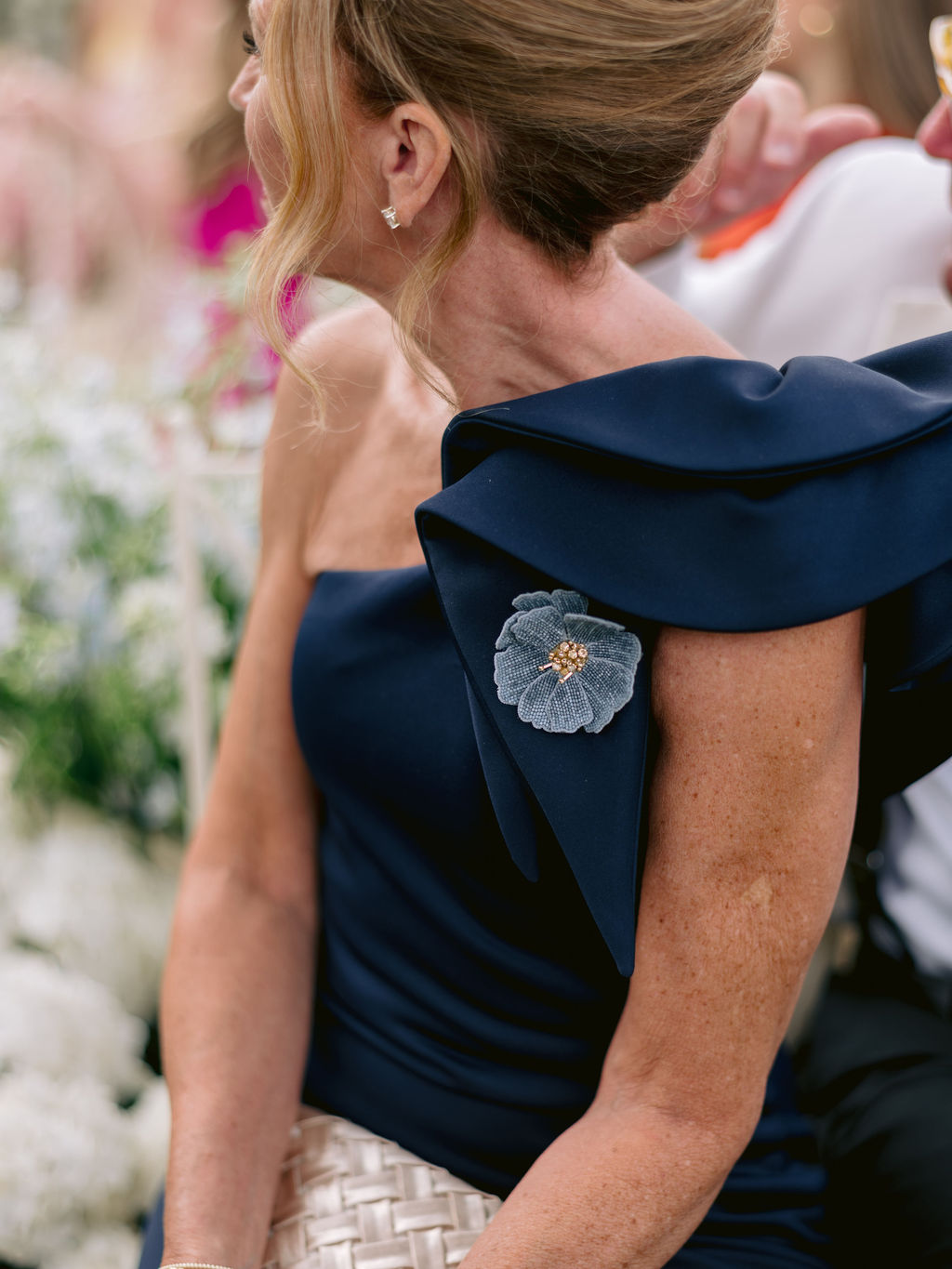 Vogue Wedding Phillipa Lepley Bespoke Wedding Dress Ivory Silk Crepe Fitted Gown With Detachable Cape