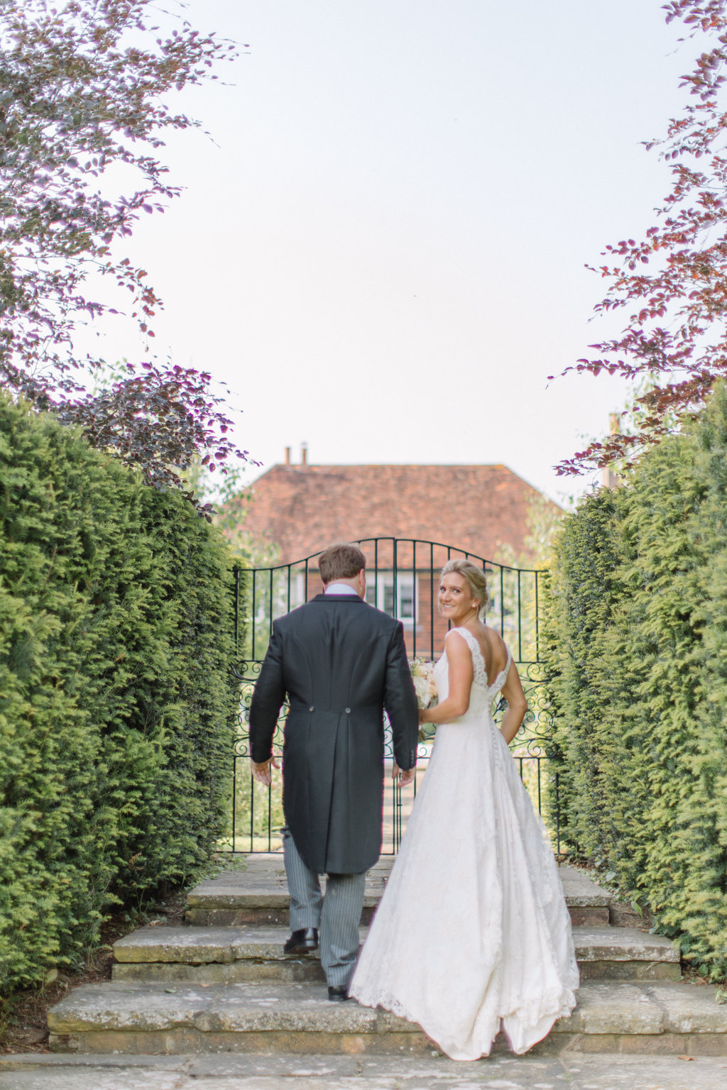 A Quintessential English Country Garden wedding Phillipa Lepley Couture Wedding Dress