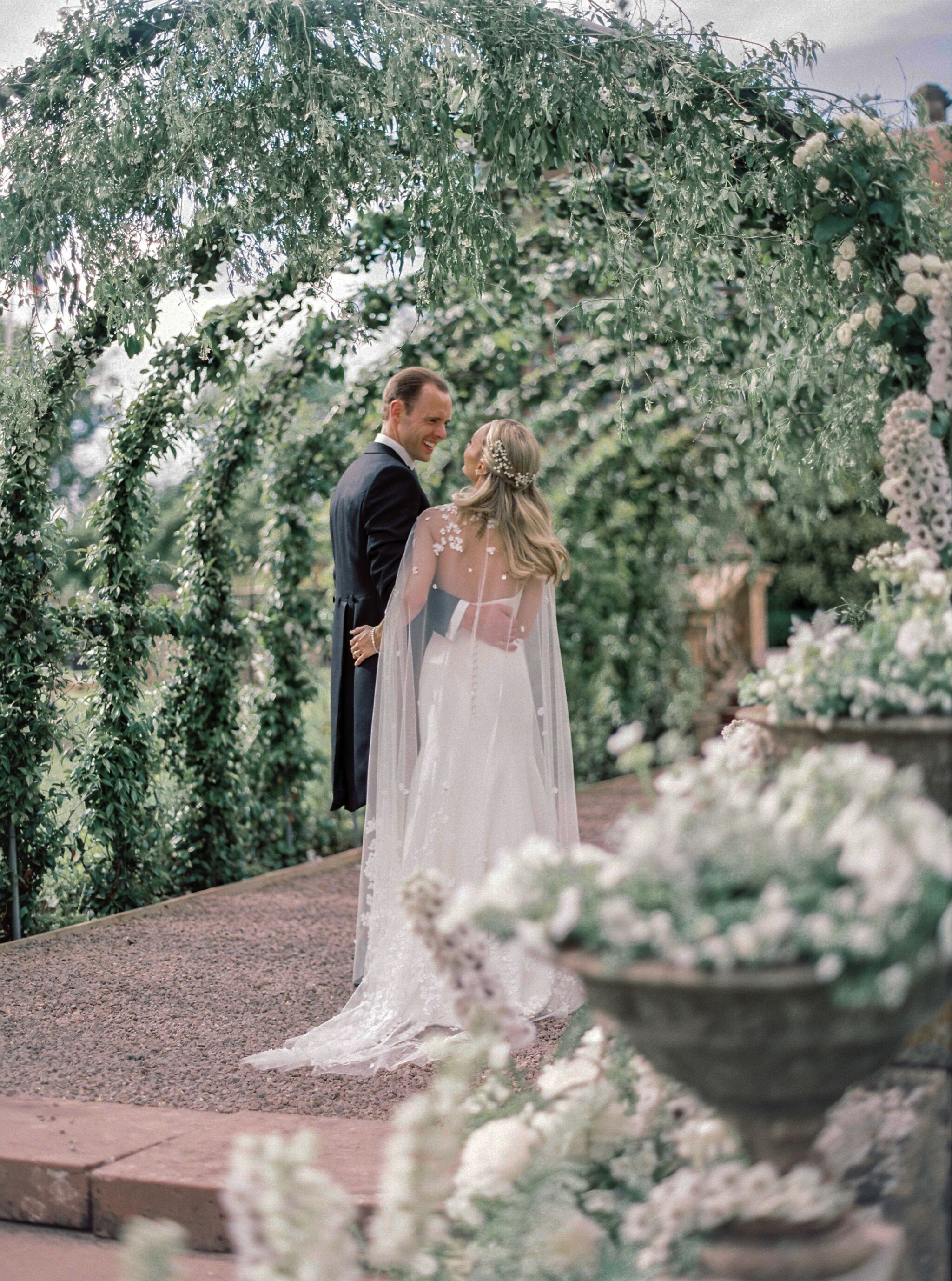 A Quintessential English Country Garden wedding Phillipa Lepley Couture Wedding Dress