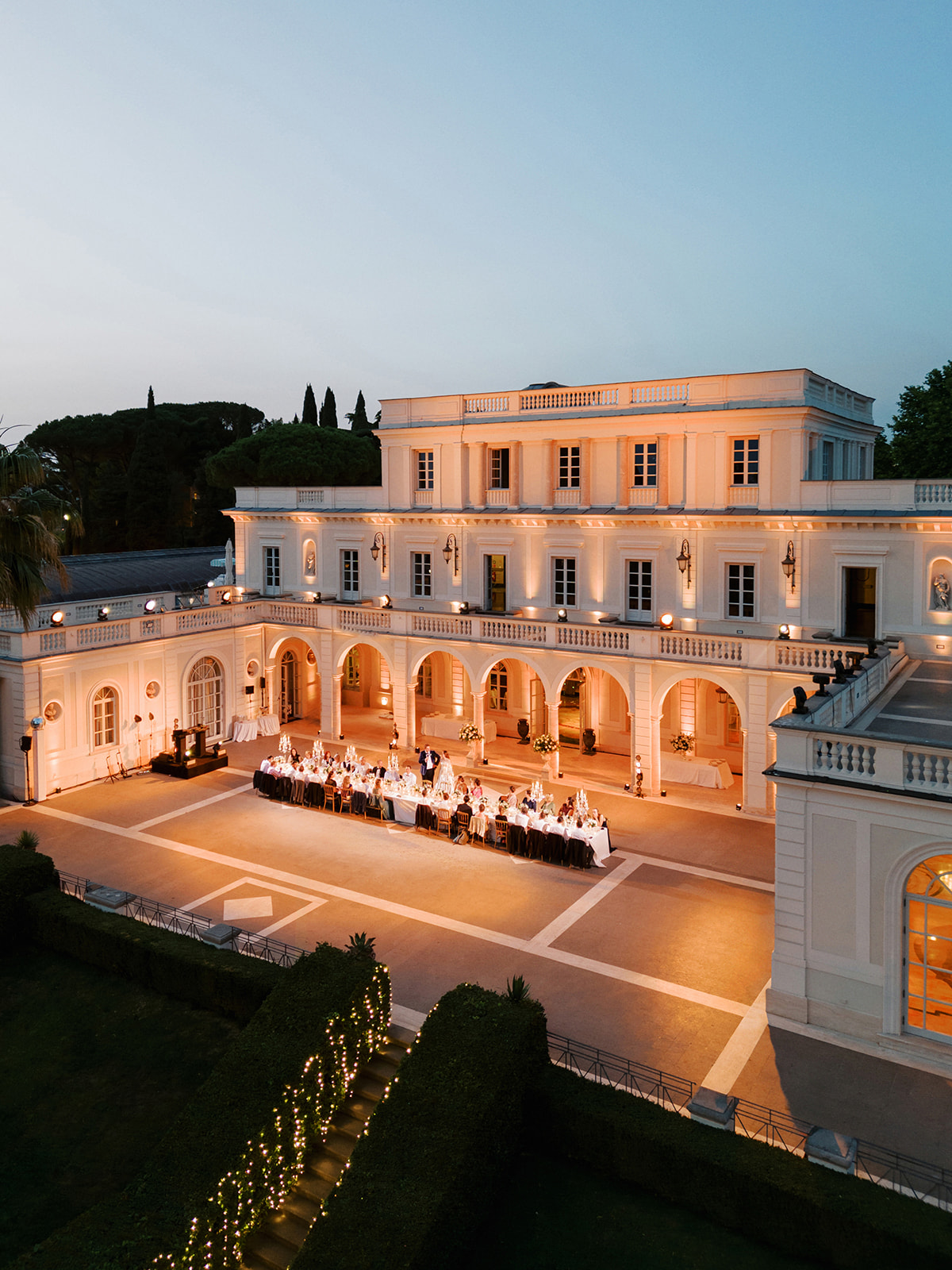 Phillipa Lepley Bride Taylor Bespoke Vatican Wedding Dress Duchess Satin Strapless Gown And Lace Long Sleeve Top With Embroidered Script Veil