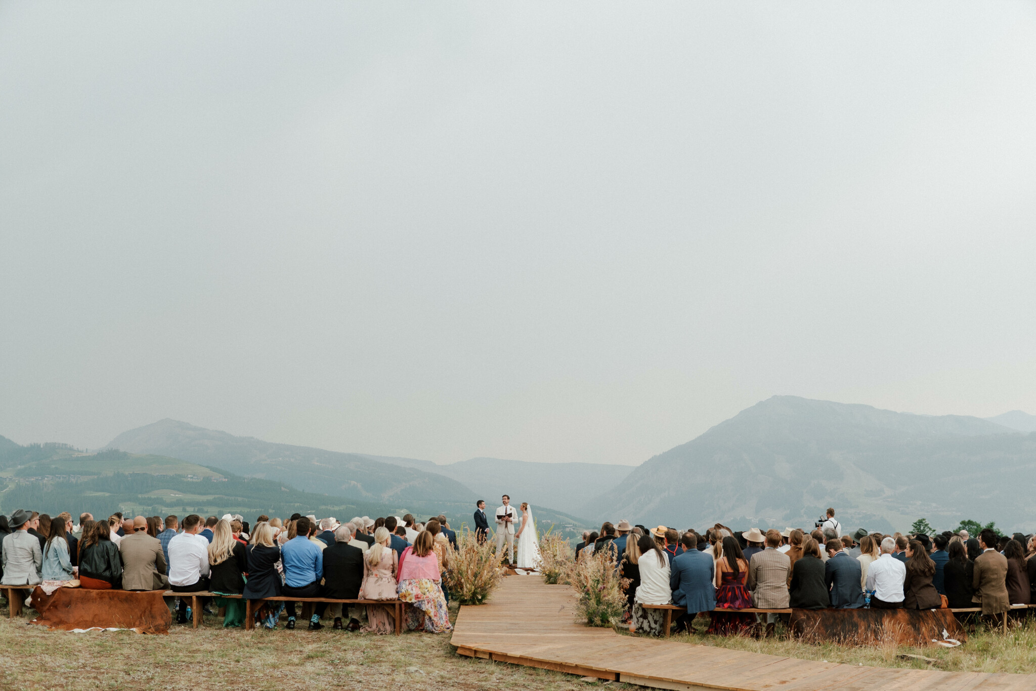 Phillipa Lepley Bride Alex Couture Bespoke Lace Wedding Dress With Straps Lace Wedding Veil Montana Wedding