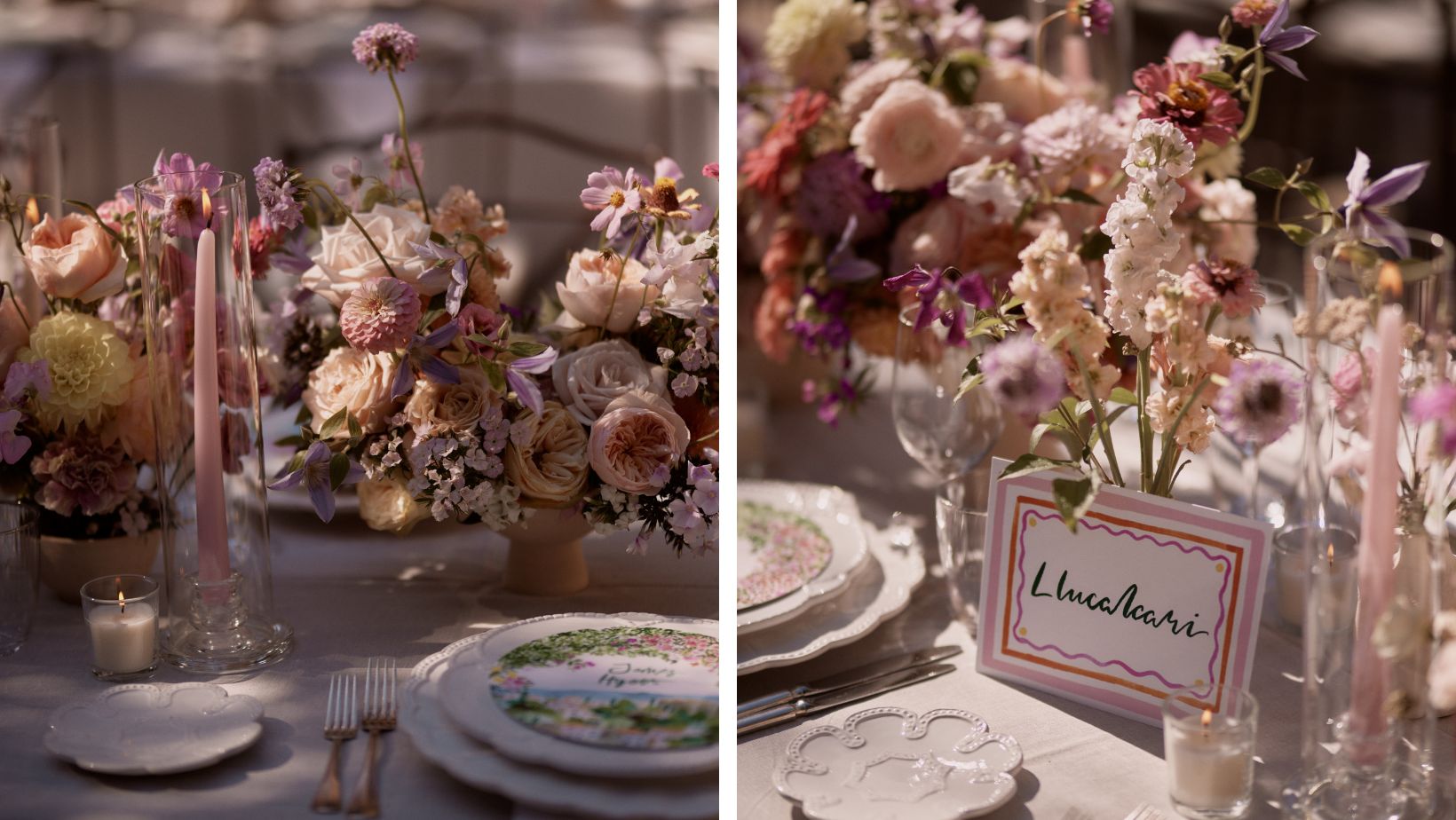 Phillipa Lepley Bride Georgiana Mallorca Wedding Bespoke High Neck Duchess Satin Wedding Dress with Floral Hand Embroidery