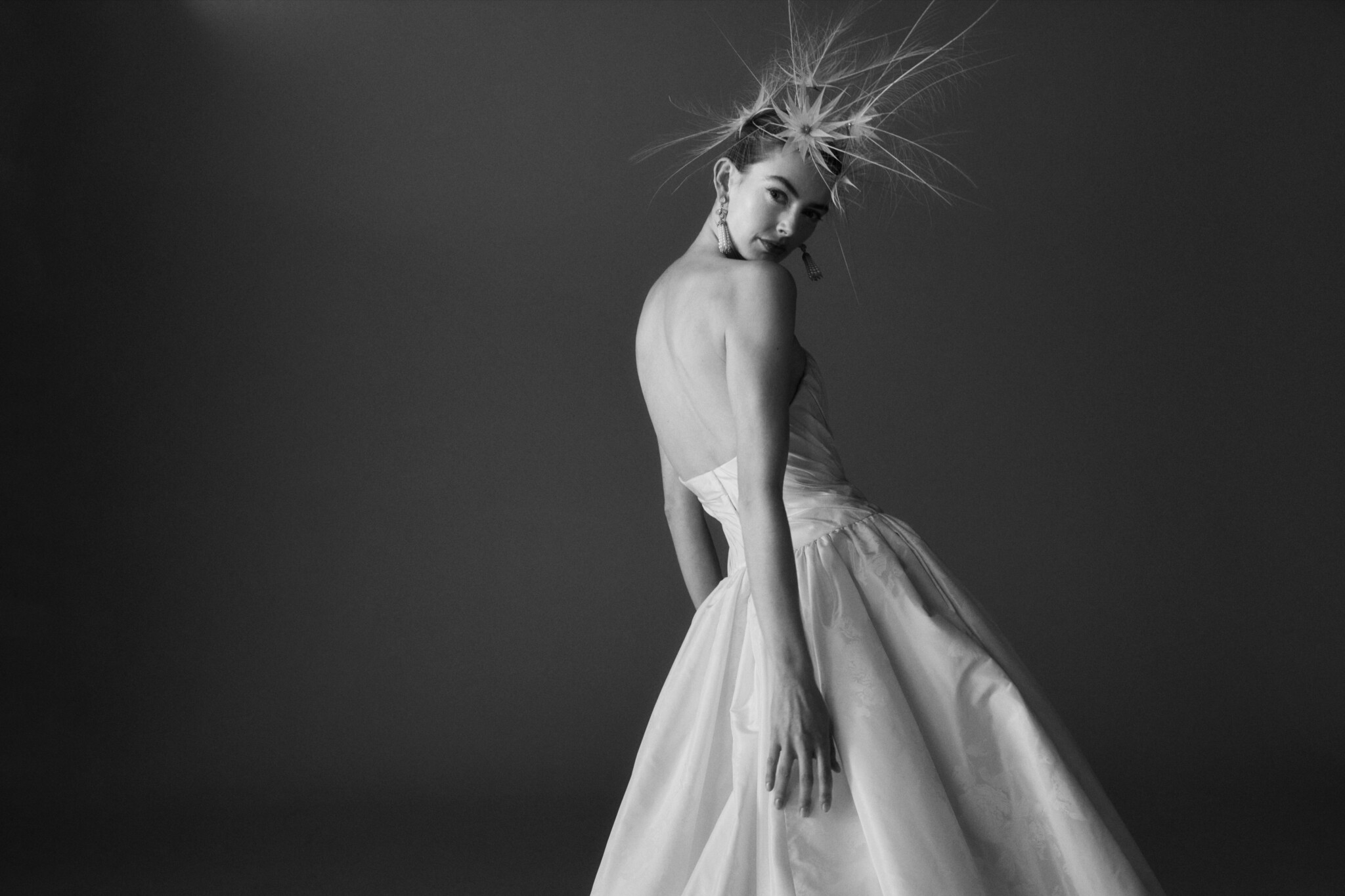 Phillipa Lepley Couture Wedding Dress Grace Collection Bubble Fleur and Coat