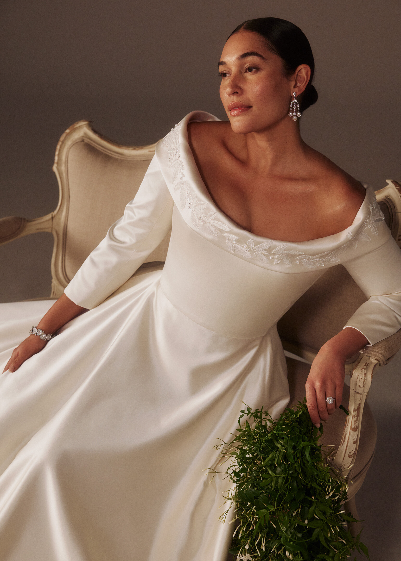Phillipa Lepley Couture Wedding Dress Grace Collection Vienna Michaela Myrtle