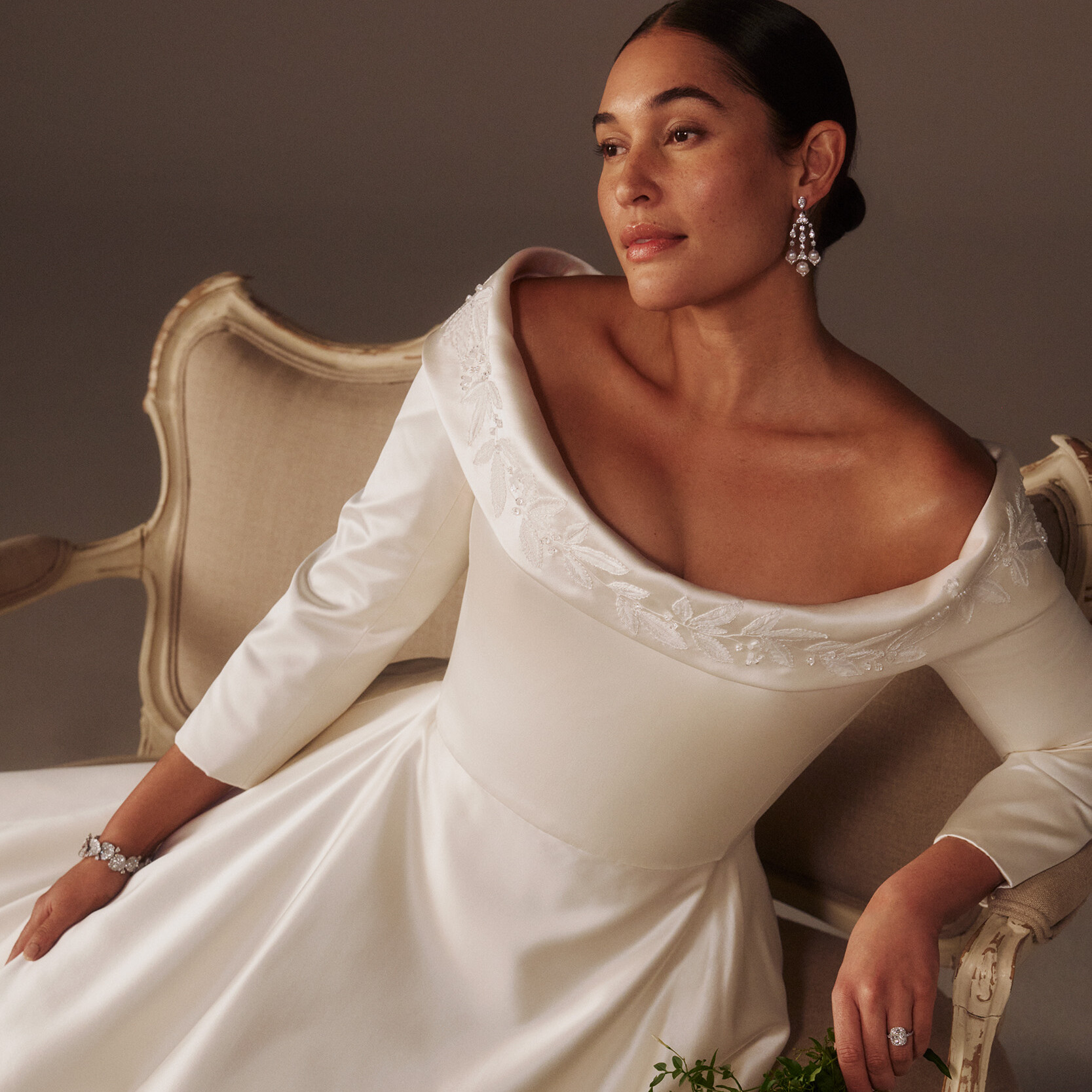 Phillipa Lepley Couture Wedding Dress Grace Collection Vienna Michaela Myrtle