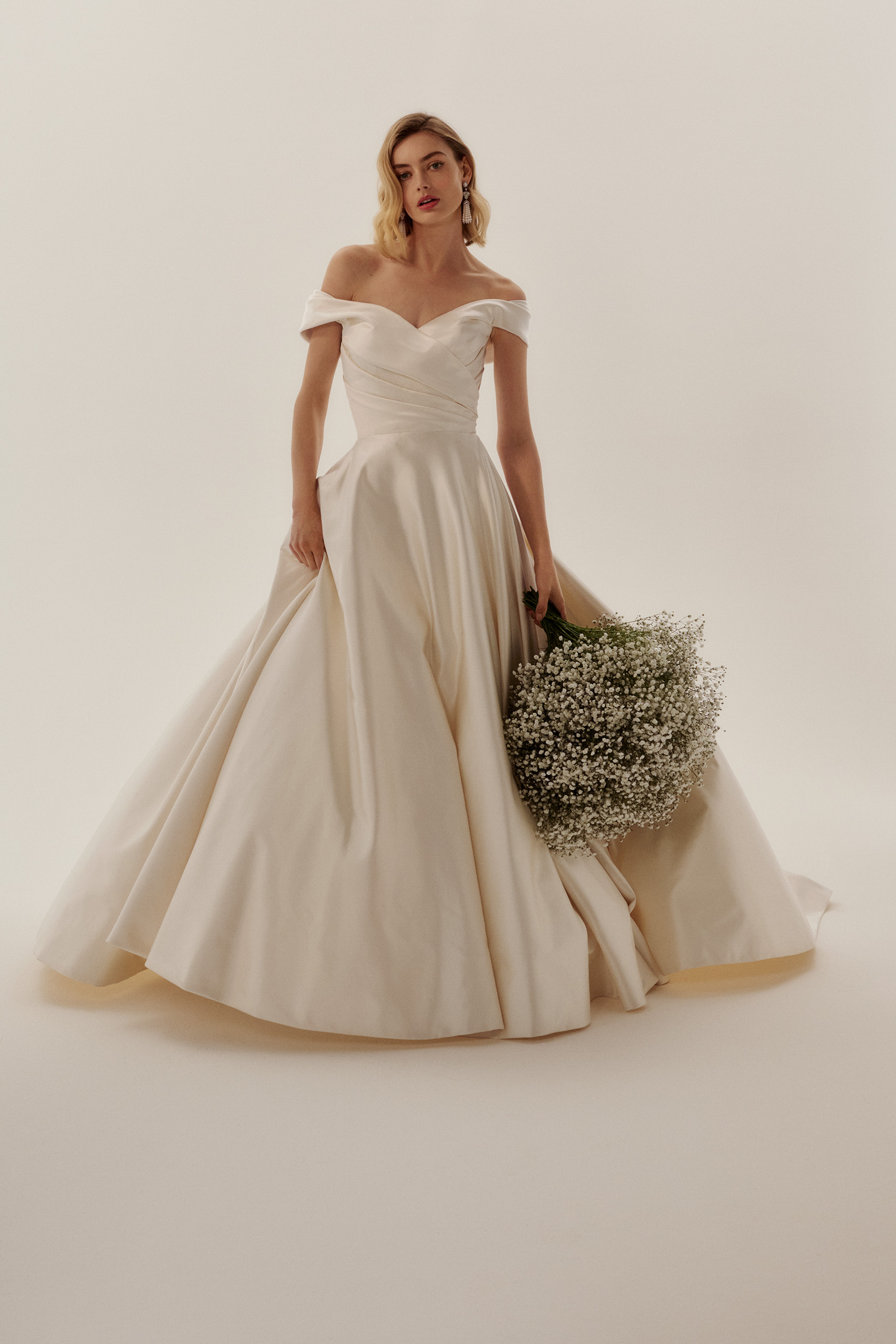 Phillipa Lepley Couture Wedding Dress Grace Collection Satin Twist