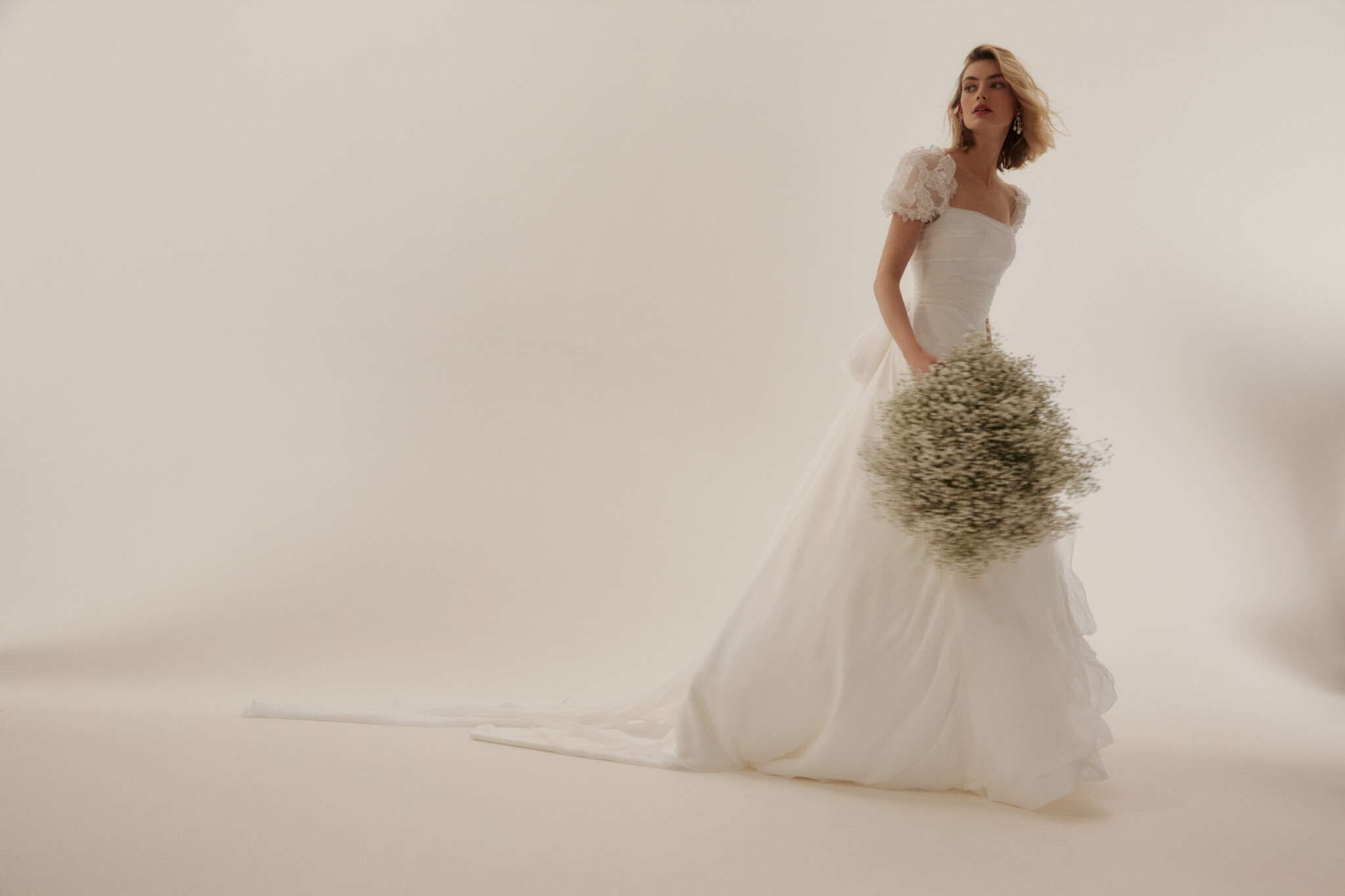 Phillipa Lepley Couture Wedding Dress Grace Collection Venice Butterfly Leaves