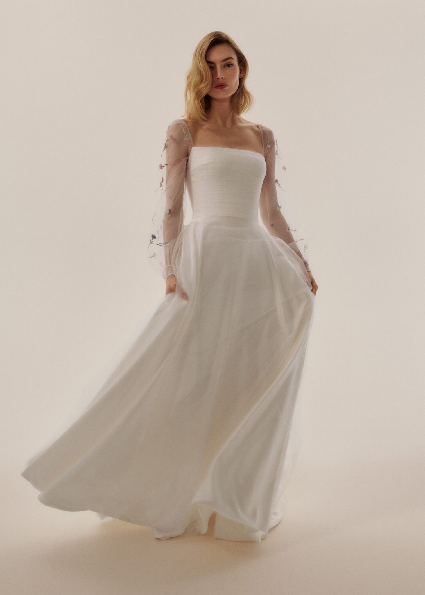 Phillipa Lepley Couture Wedding Dress Grace Collection Venice Butterfly Leaves