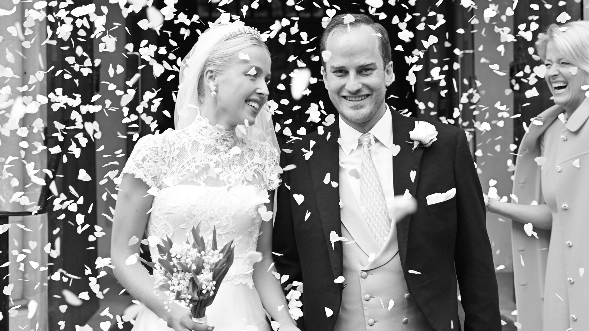 Phillipa Lepley Bride Amelia Strapless Satin Wedding Dress With Detachable Lace High Neck Top And Silk Tulle Veil London City Wedding